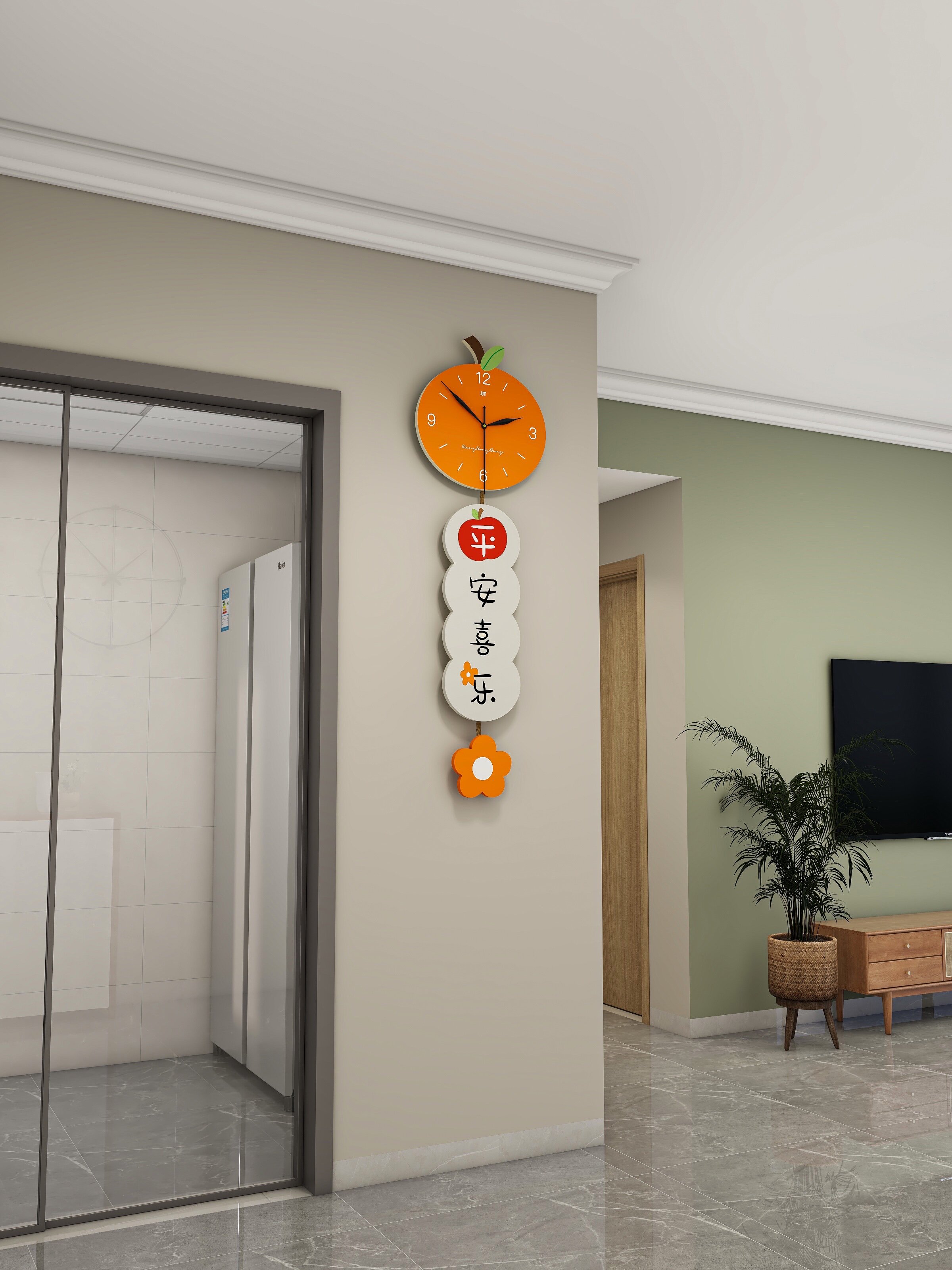 轻奢网红现代简约钟表客厅家用时尚挂钟2025新款时钟挂墙大气挂表