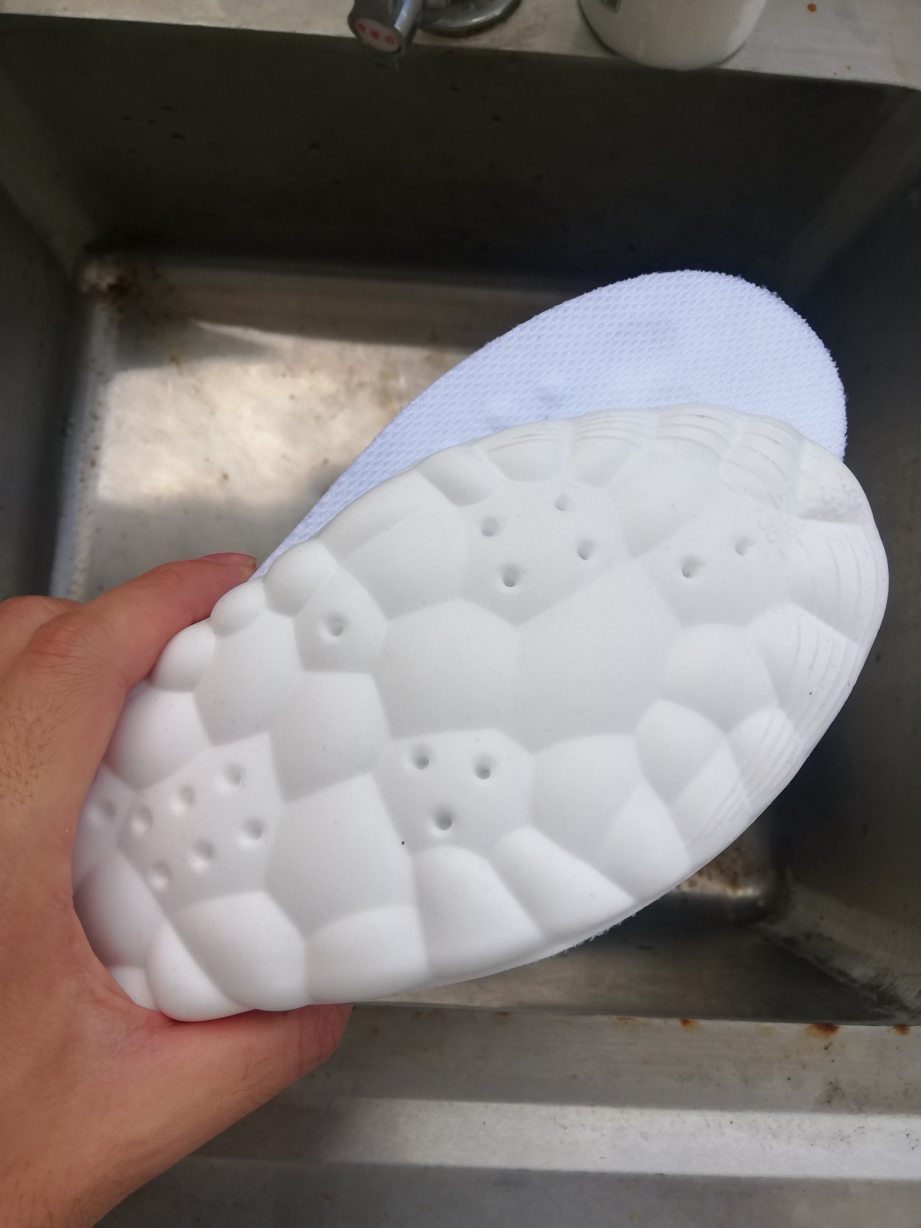 军训专用鞋垫女久站不累软底舒适踩屎感吸汗防臭运动超软防痛4d