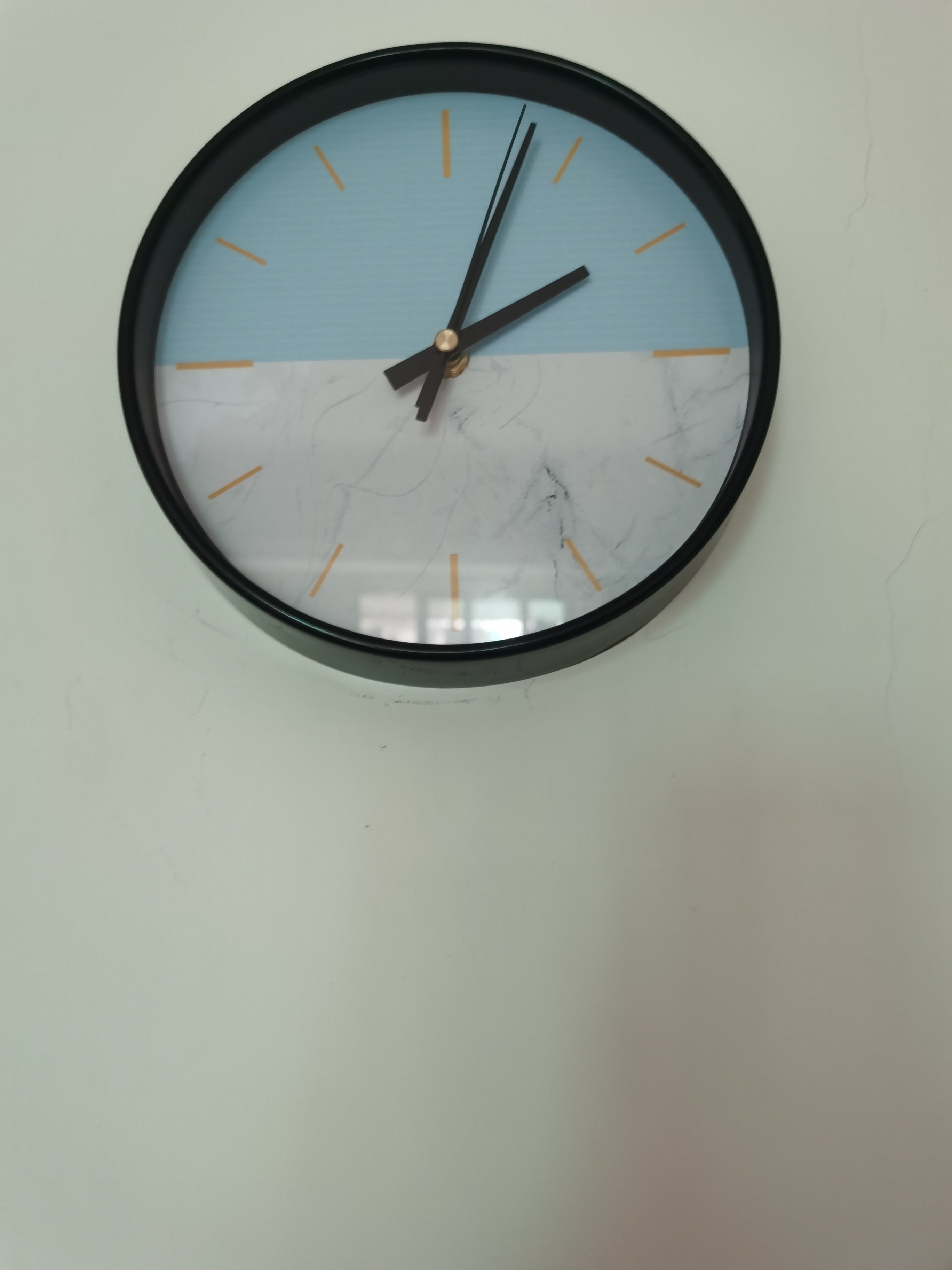 苏宁易购自动对时挂钟家用电波钟客厅高档钟表时尚时钟石英钟2129