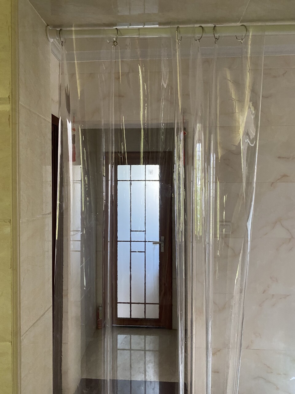 空调门帘夏季挡风隔断透明防走冷气pvc店铺商用油烟塑料软挂帘子a