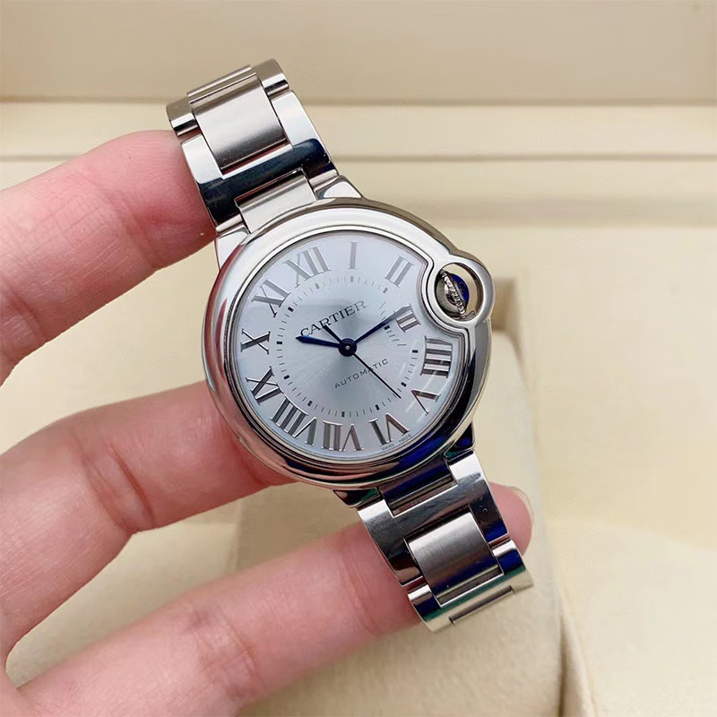 [9.8新全套]卡地亚蓝气球女表自动机械手表女士正品腕表wsbb0062