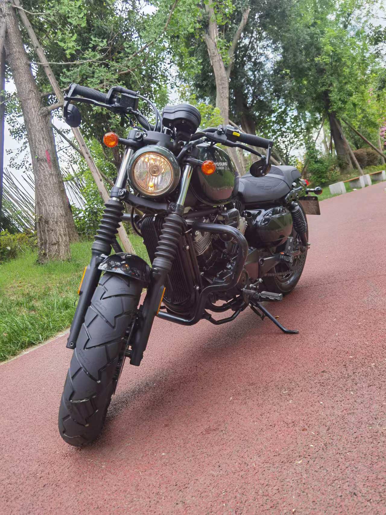 资产处置:21年轻骑牌/大韩gv300 摩托车 可过户 - 资产处置 - 阿里