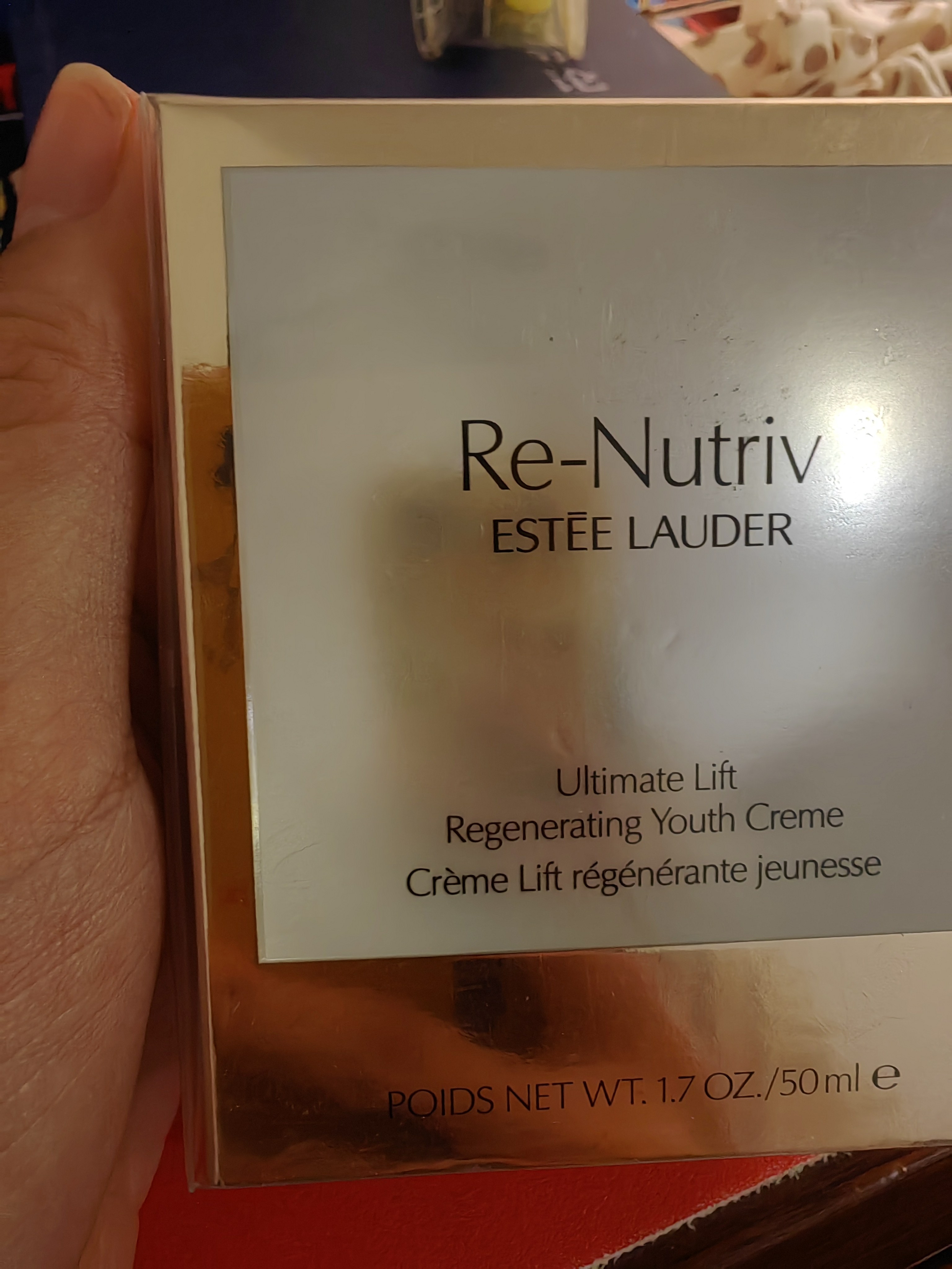 专柜现货 雅诗兰黛白金级花菁萃清爽面霜50ml 紧致淡纹保湿乳霜