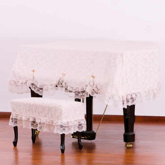 Qiyan Fabric 레이스 더블 레이어 그랜드 피아노 커버 피아노 피아노 커버 먼지 커버 그랜드 피아노 덮개는 맞춤화 할 수 있습니다. Qiyan Fabric 레이스 더블 레이어 그랜드 피아노 커버 피아노 피아노 커버 먼지 커버 그랜드 피아노 덮개는 맞춤화 할 수 있습니다.