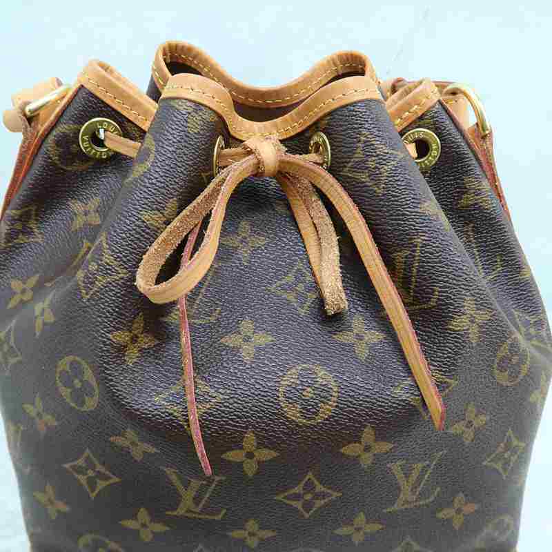 [无底价]9新路易威登lv 老花帆布女士水桶包