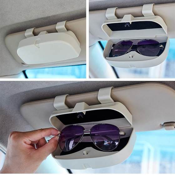 Car glasses box car sun visor multi-function storage card clip car interior decoration products sunglasses holder
Car glasses box car sun visor multi-function storage card clip car interior decoration products sunglasses holder