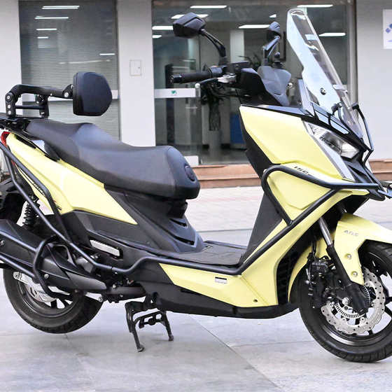 Guangyang RKS150 범퍼 x150 접이식 등받이 선반 배기 가드 바 방지 스쿠터 수정에 적합 Guangyang RKS150 범퍼 x150 접이식 등받이 선반 배기 가드 바 방지 스쿠터 수정에 적합