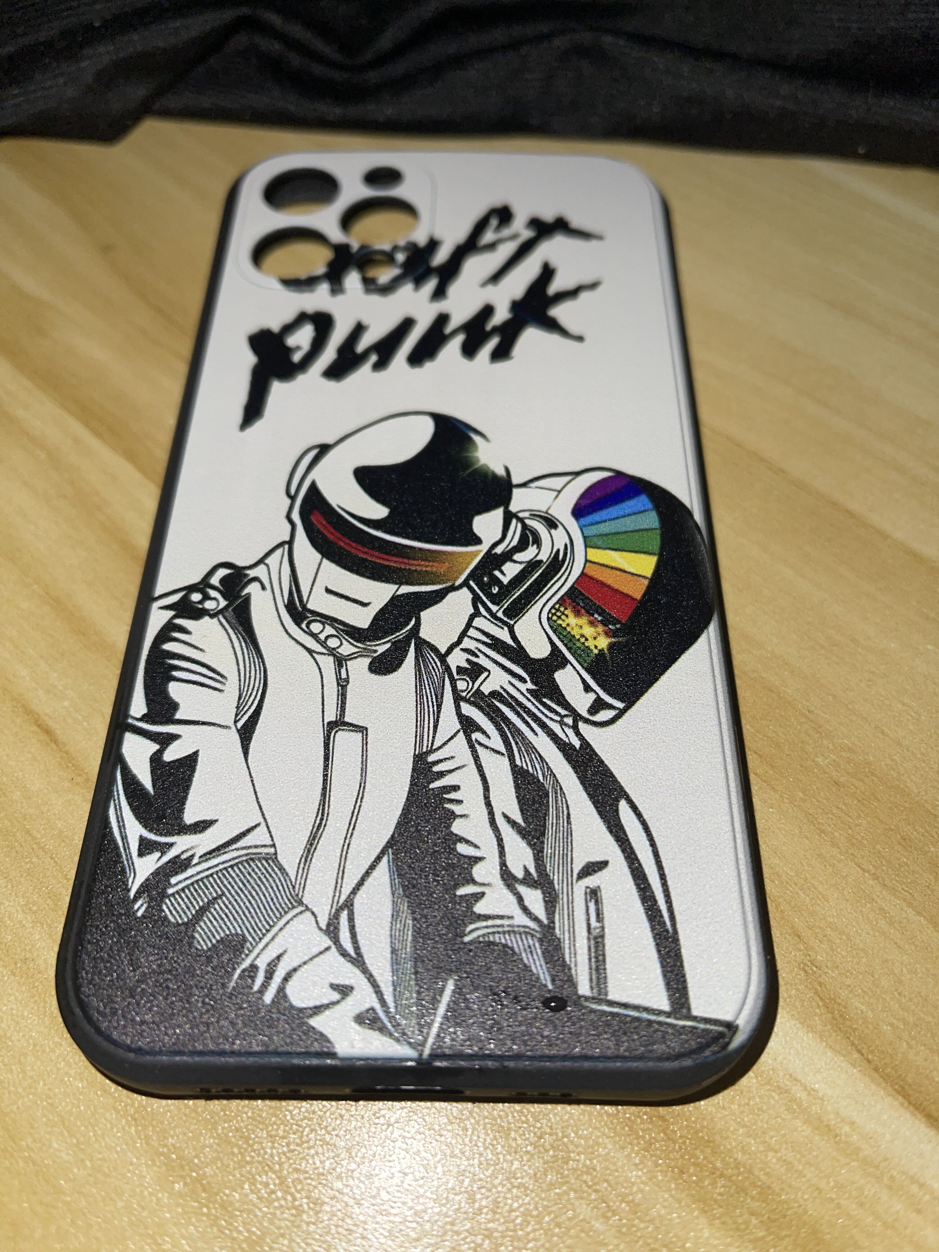 蠢朋克乐队手机壳daftpunk适用傻朋克苹果15手机壳iphone13/promax