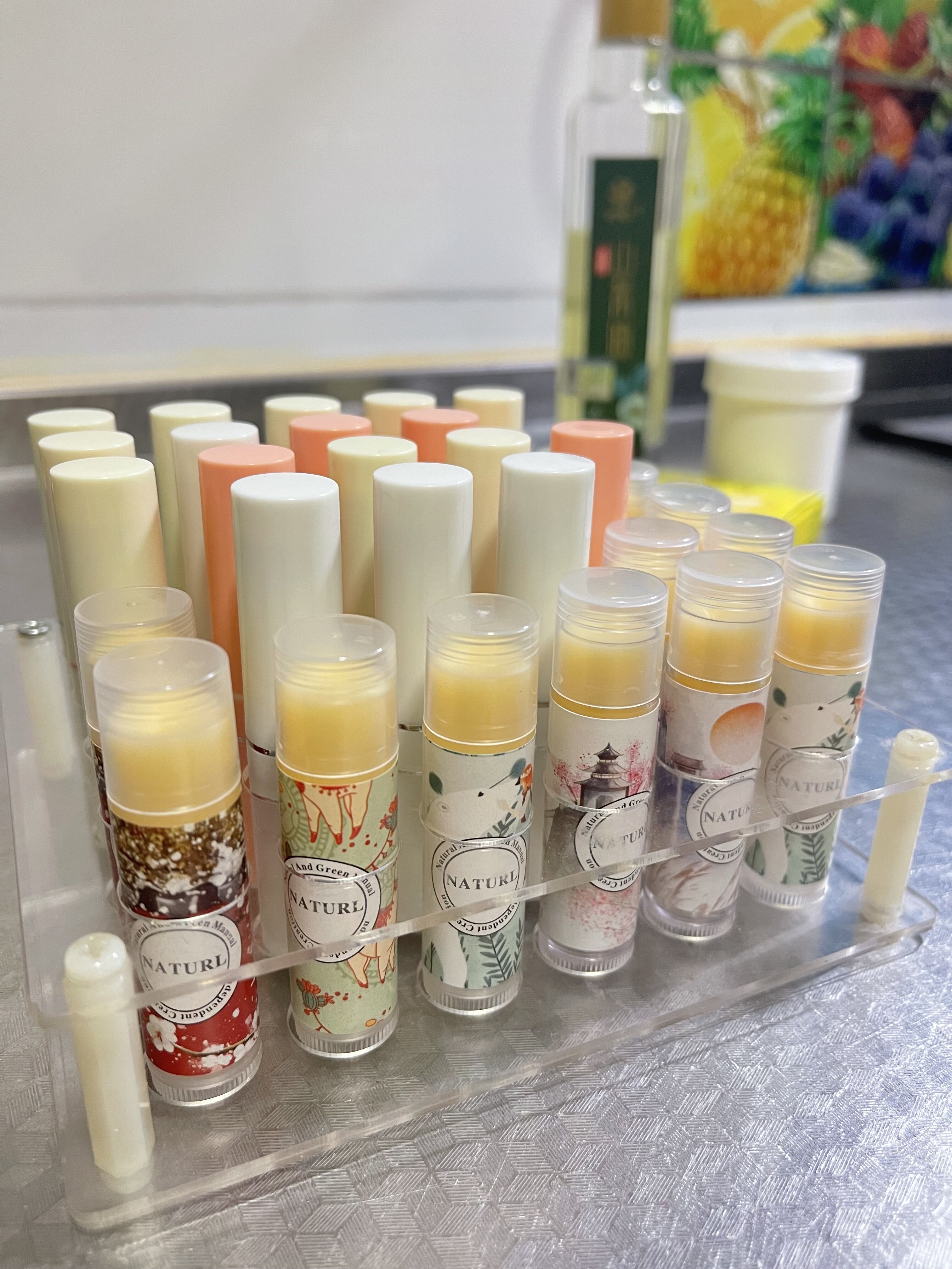 自制透明螺旋唇膏管diy空管直接灌 手工口红管材料包装pp环保小样