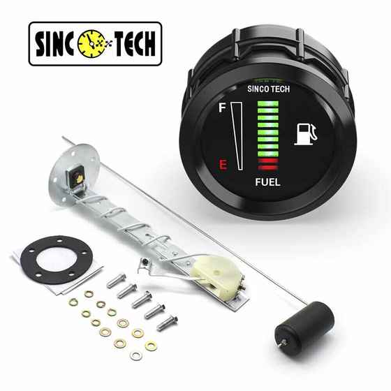 12V 유니버설 Sinco 기술 오일 미터 52mmled Auto Instrument 611F 12V 유니버설 Sinco 기술 오일 미터 52mmled Auto Instrument 611F