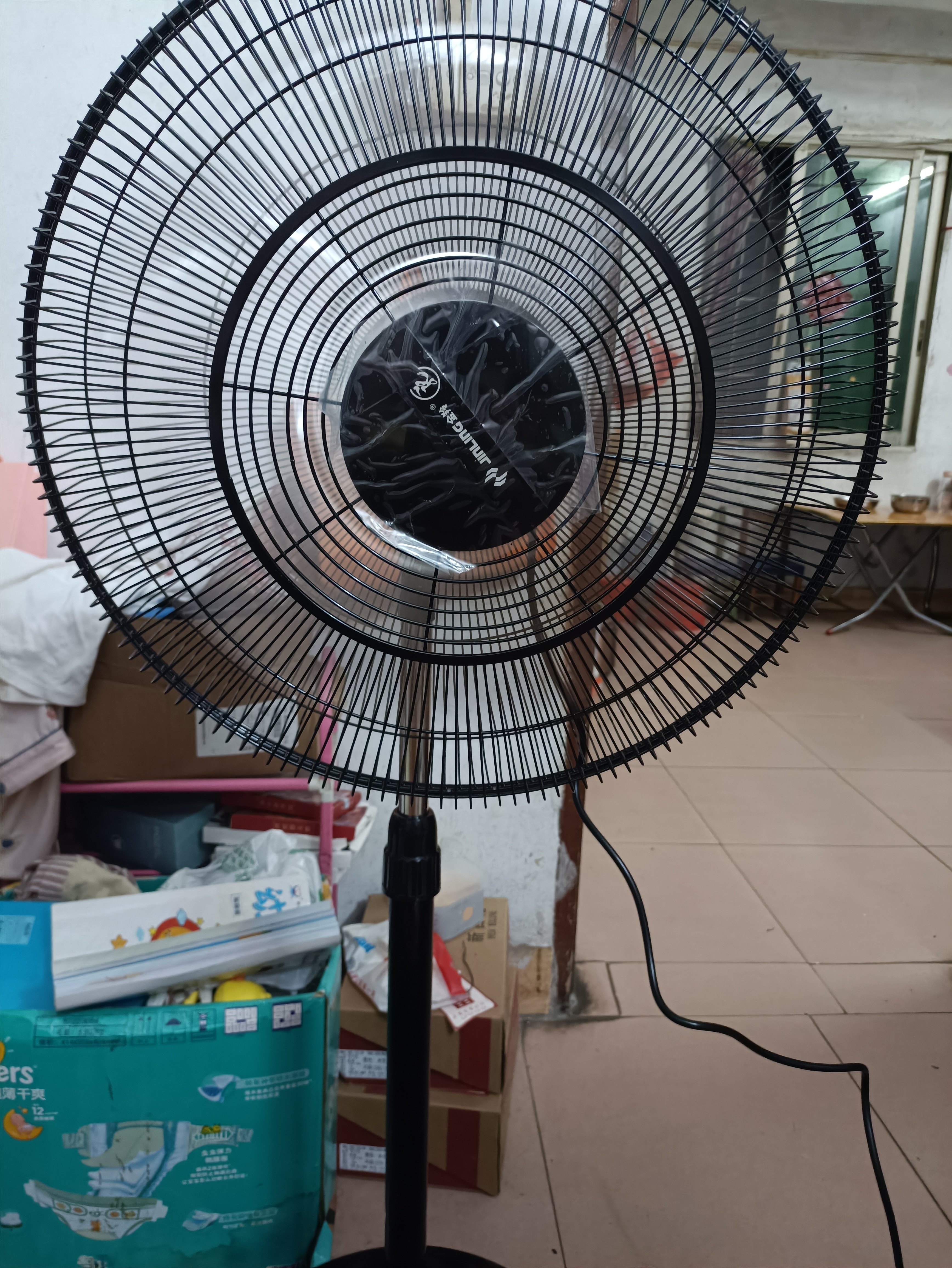 金羚商用大功率电风扇18寸豪华强力大风量铝叶落地扇家用工业厂房