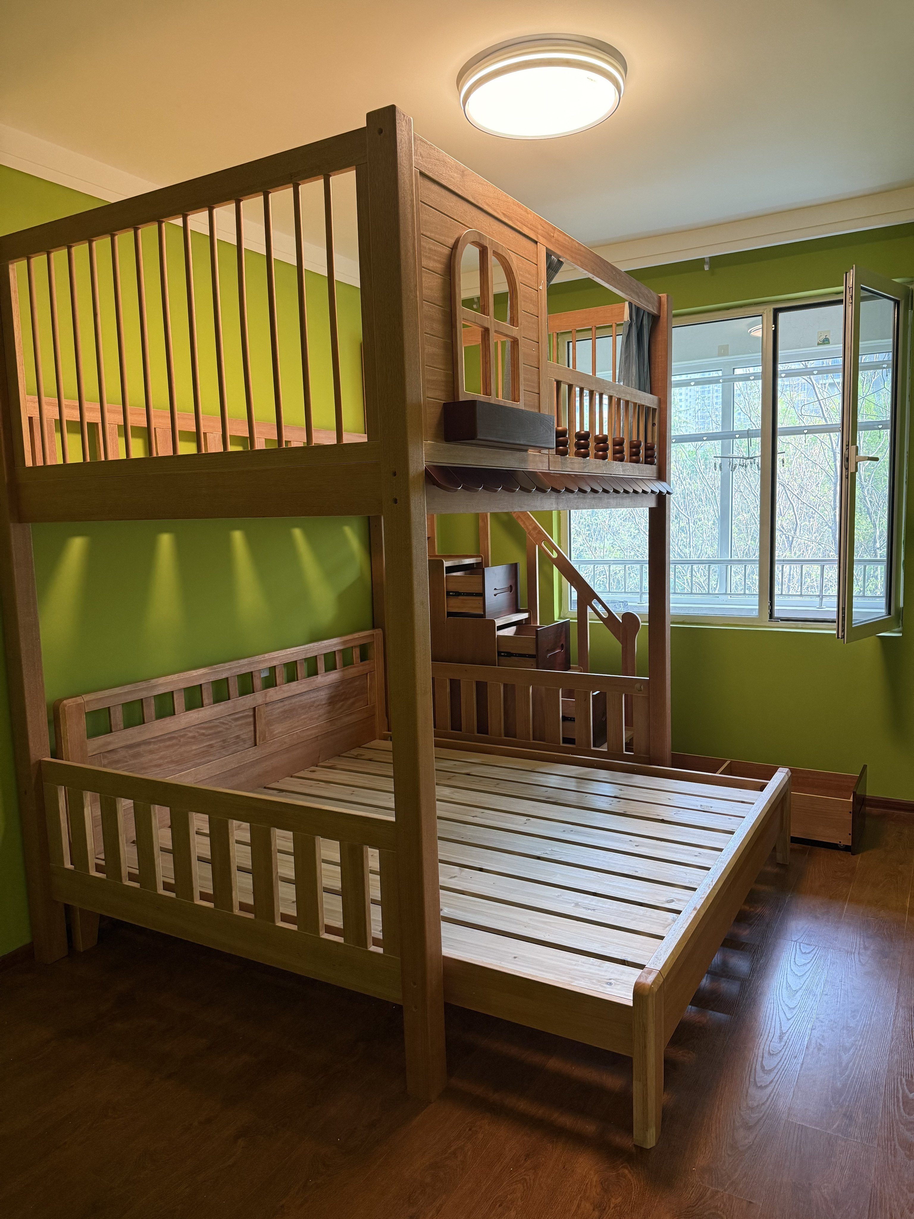 交错式上下床双层床1