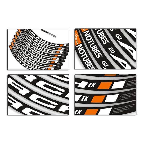 2017 Stan 's Notubes Arch Ex Mountain Bike Wheel Ring Wheel 스티커 자전거 스티커 2017 Stan 's Notubes Arch Ex Mountain Bike Wheel Ring Wheel 스티커 자전거 스티커