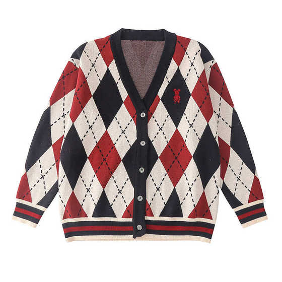 Parent-child sweater autumn and winter cardigan round neck diamond mother and child mother and daughter sweater family three and four family wear
Parent-child sweater autumn and winter cardigan round neck diamond mother and child mother and daughter sweater family three and four family wear