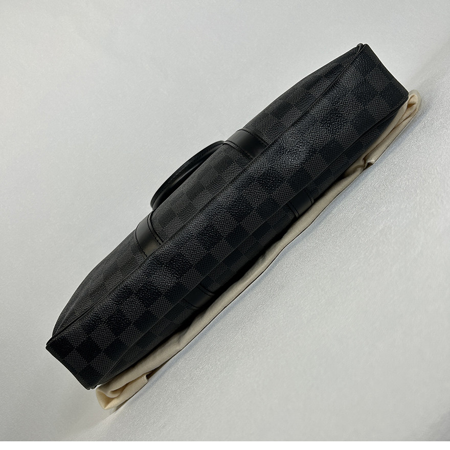 3折即刻拍【98新】公价约1.5w lv/路易威登 黑色棋盘格 男公文包
