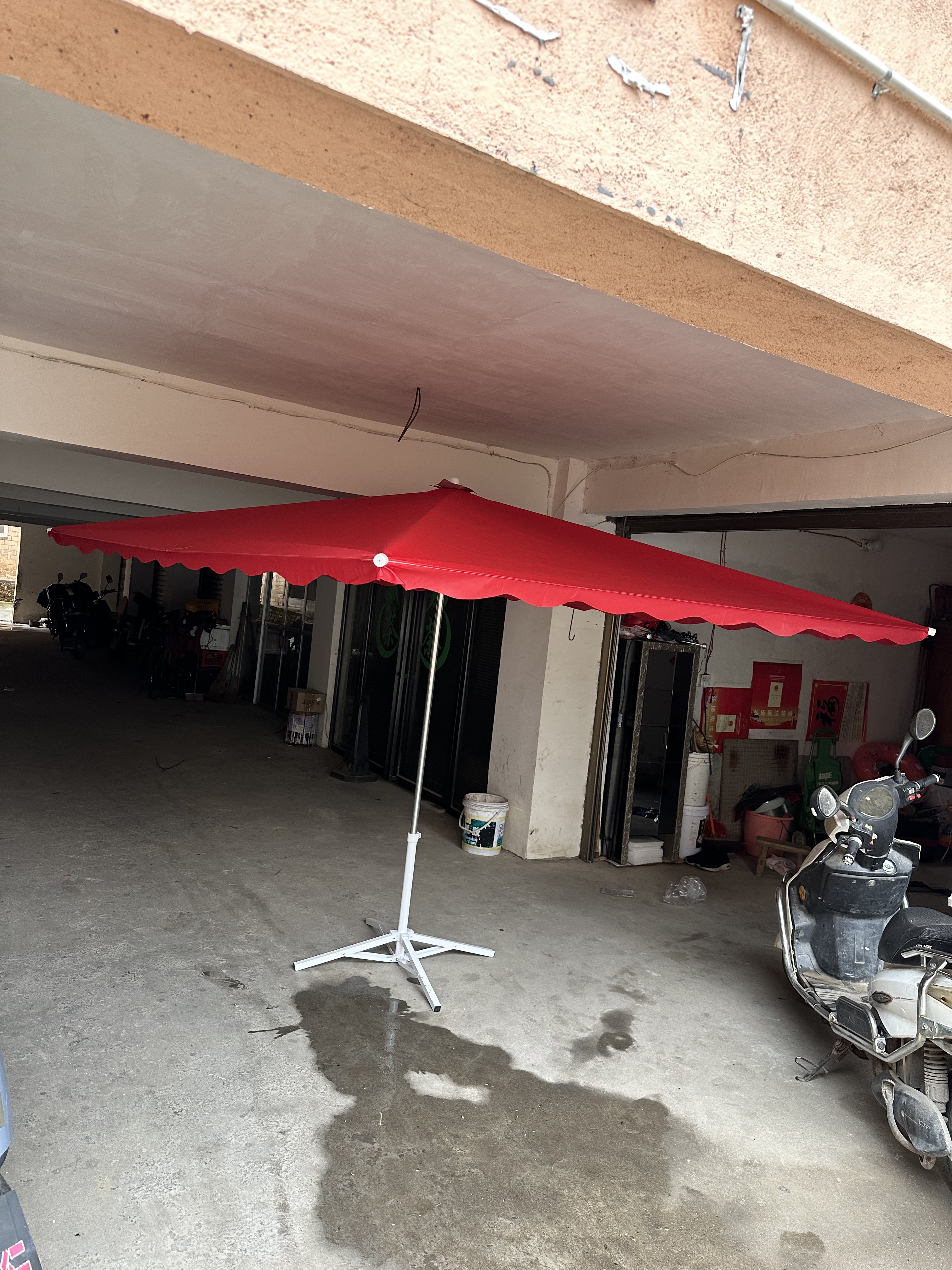 摆摊伞户外遮阳伞大型雨伞三轮车伞长方形摊位伞摆地摊折叠伞防风