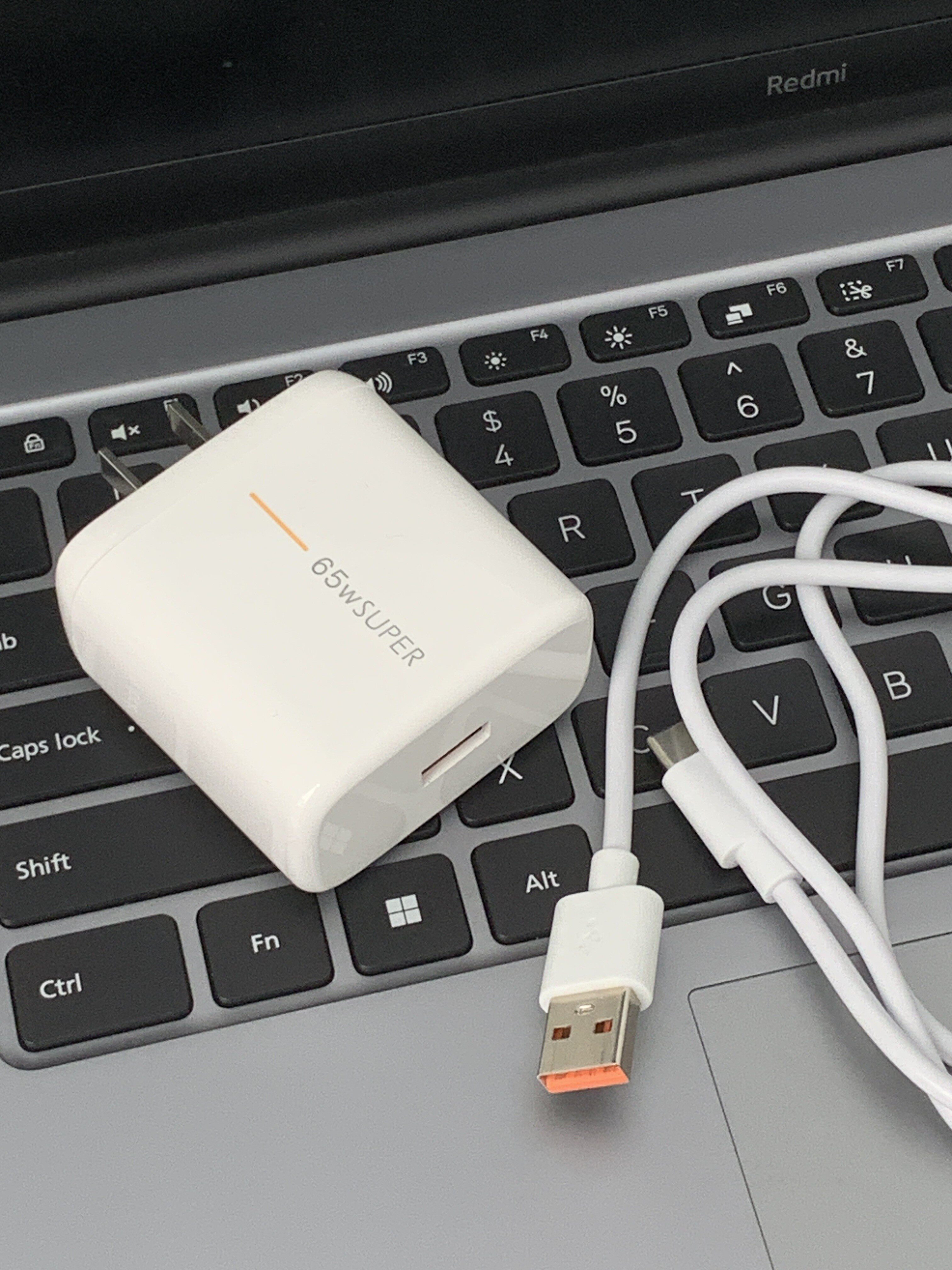 65w充电器超级闪充适用opporeno3 4 5 6 7 r17 r11 r15findx2x3pro