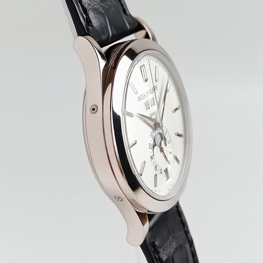 百达翡丽男表复杂功能时计18k白金自动机械腕表男5396g正品9.8新