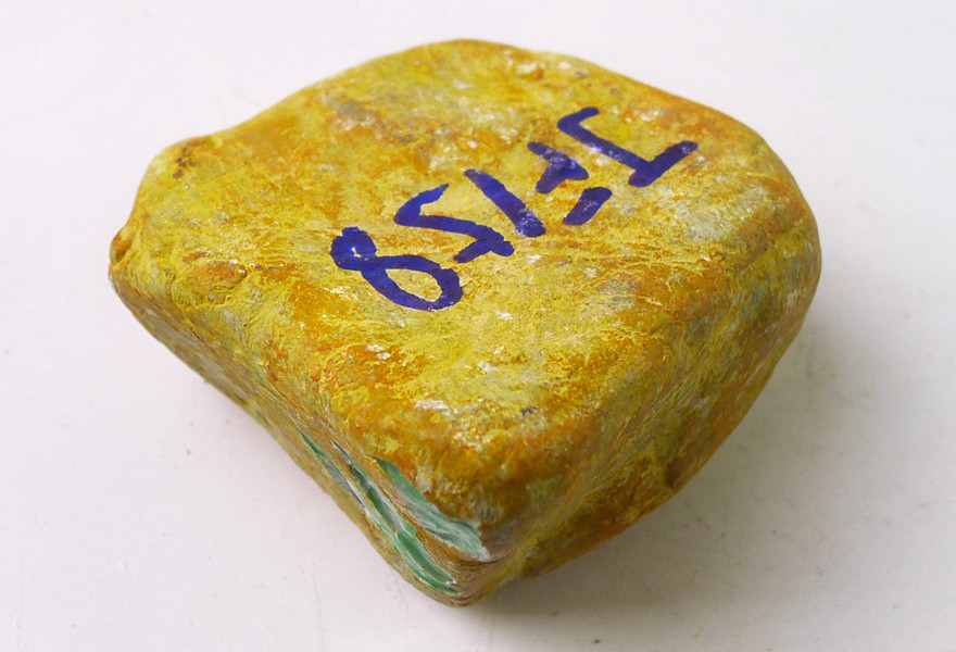 翡翠色料老种细腻好种水天然翡翠a货缅甸老坑原石毛料 187.01g