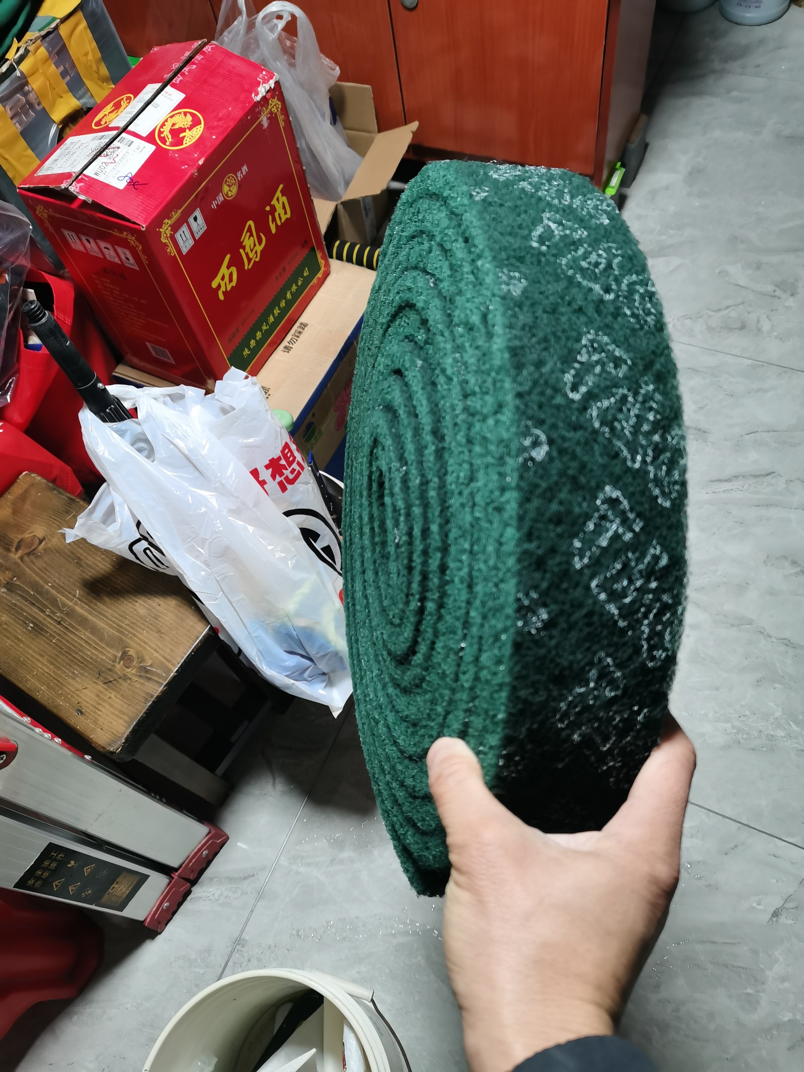 加厚工业百洁布洗碗布厨房超强去污卷金刚砂不锈钢除锈拉丝布家用