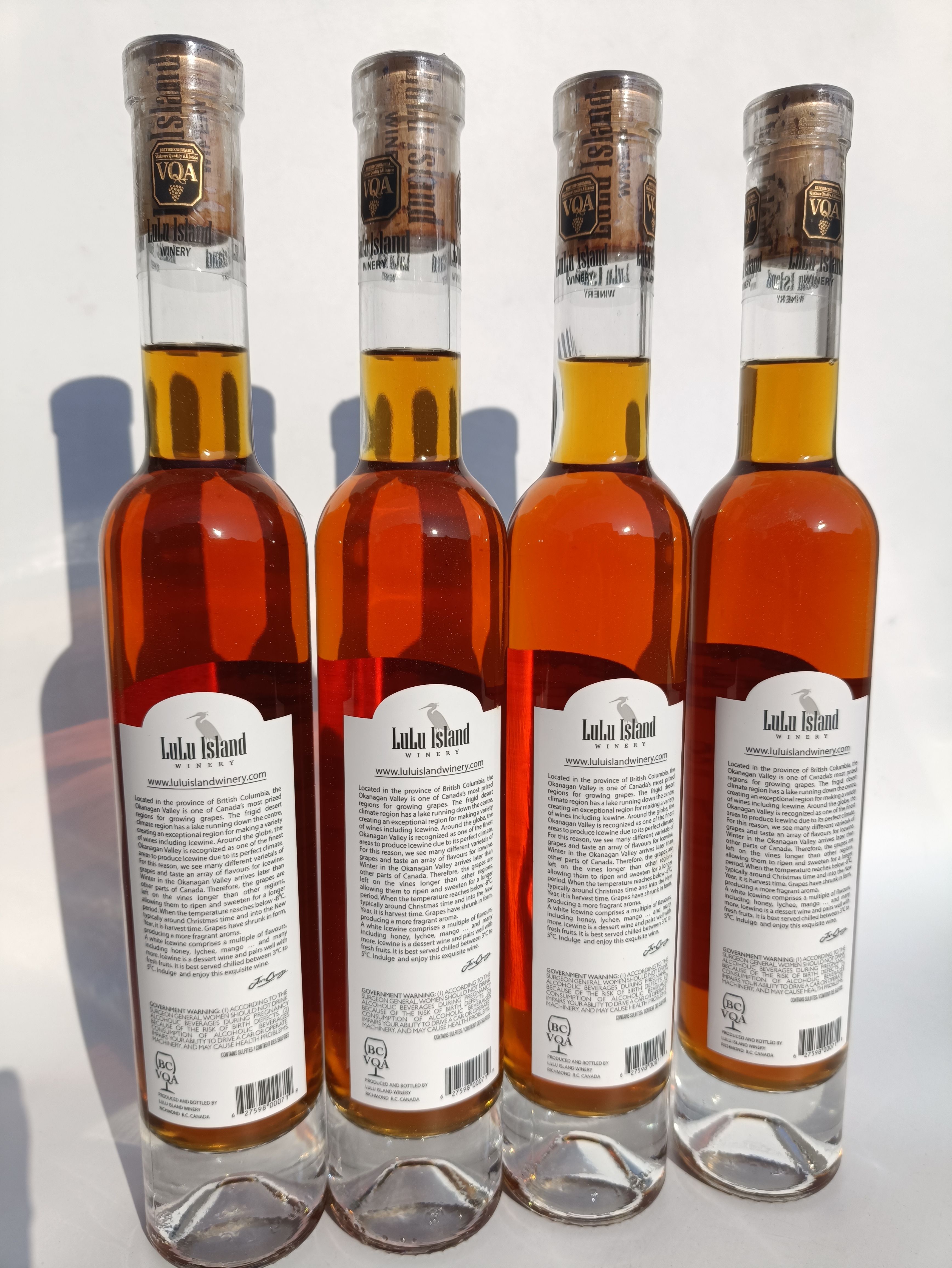 【国资j153】加拿大鹭岛酒庄lulu island冰酒(白冰2013)36瓶 - 资产
