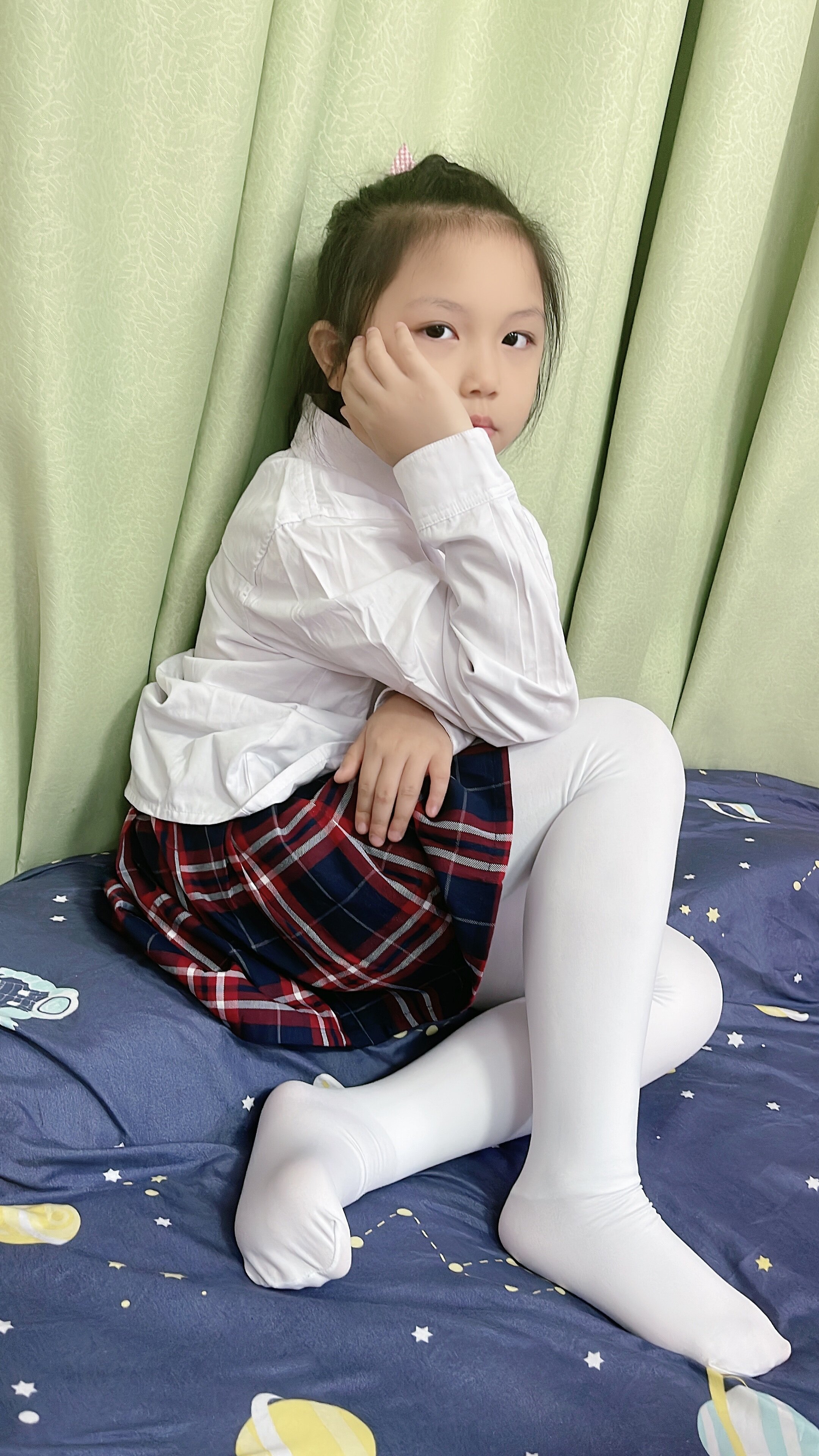 舞蹈袜女童儿童秋冬加绒加厚练功专用考级白色连裤袜打底裤春秋款