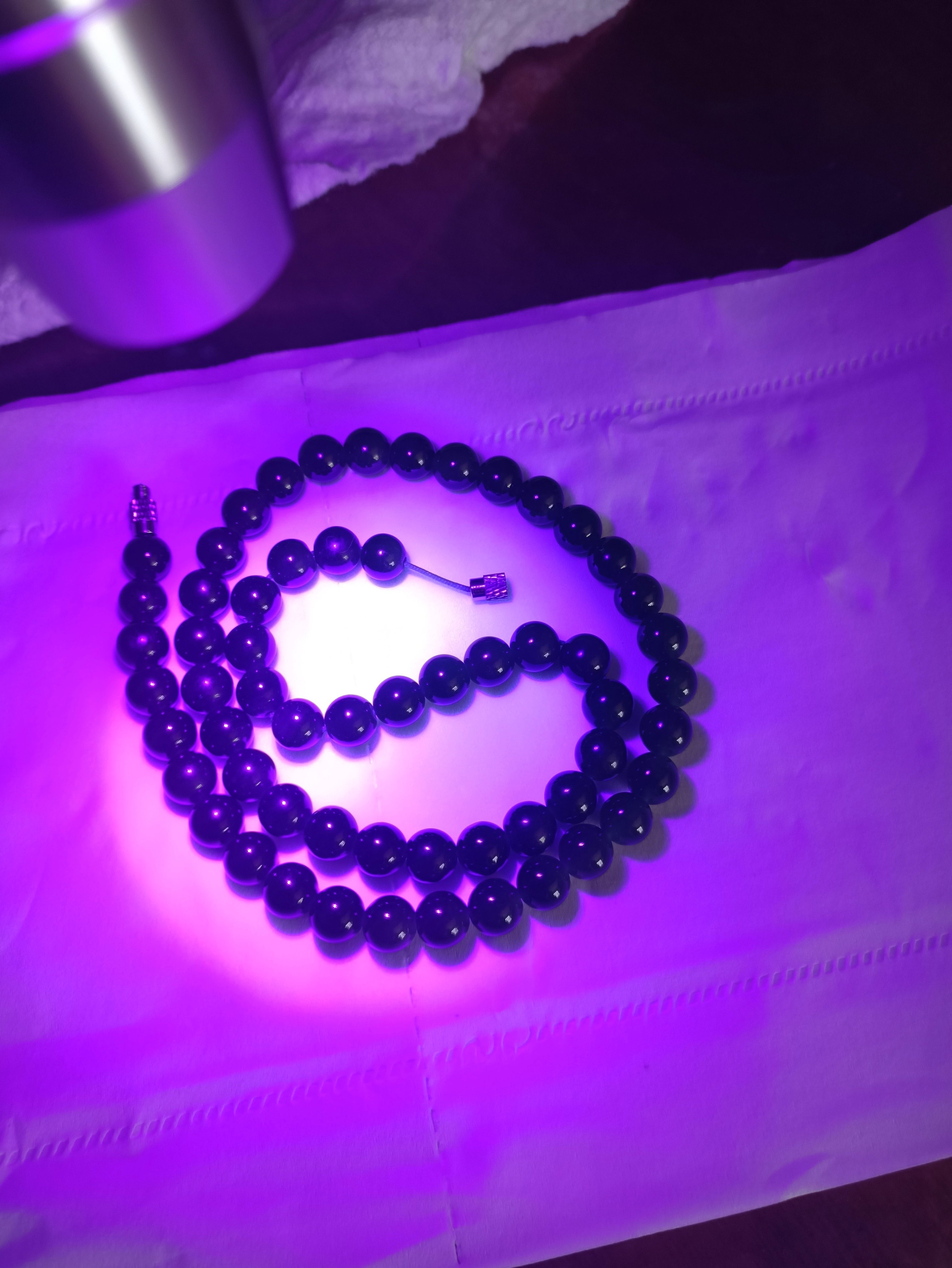 jetbeam玉石鉴定专业手电筒365nm紫光灯专用翡翠珠宝文玩鉴别灯