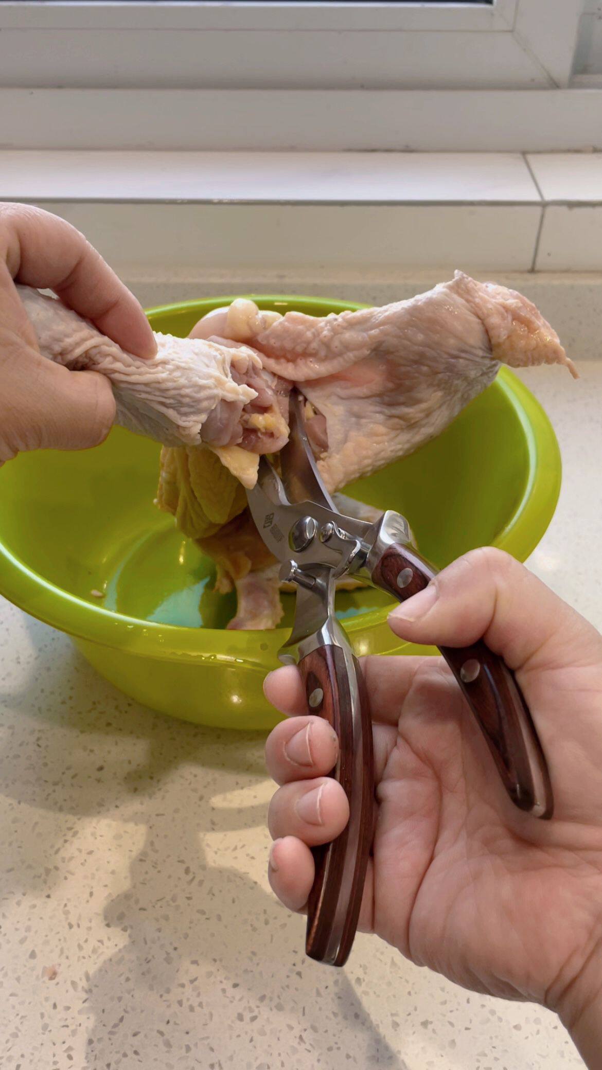 德国厨房剪刀强力鸡骨剪专用多功能食品级不锈钢剪子鸭鹅剪骨头