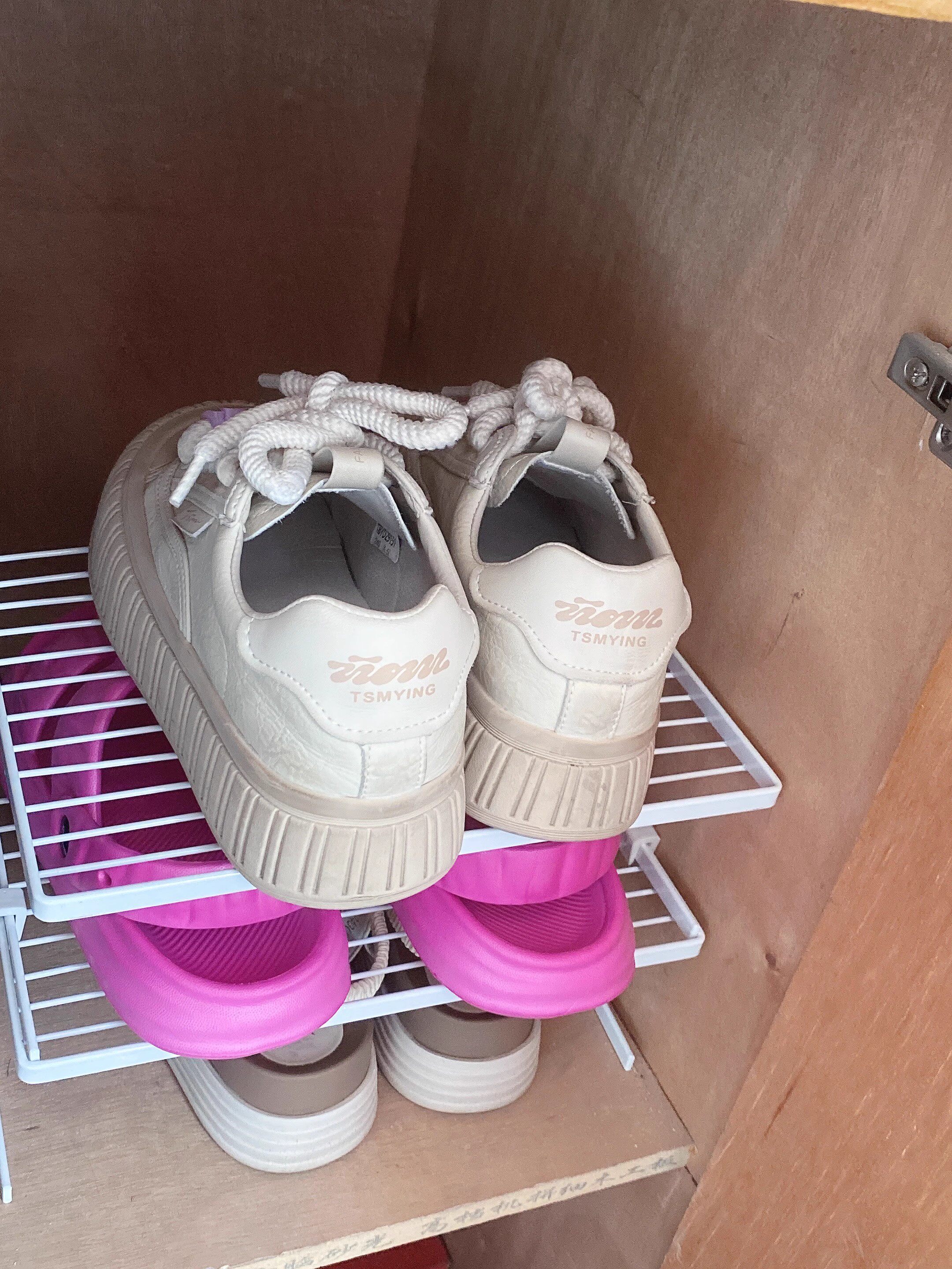 宿舍床底鞋架寝室好物鞋子收纳神器分层隔板双层鞋托床下隔断鞋柜