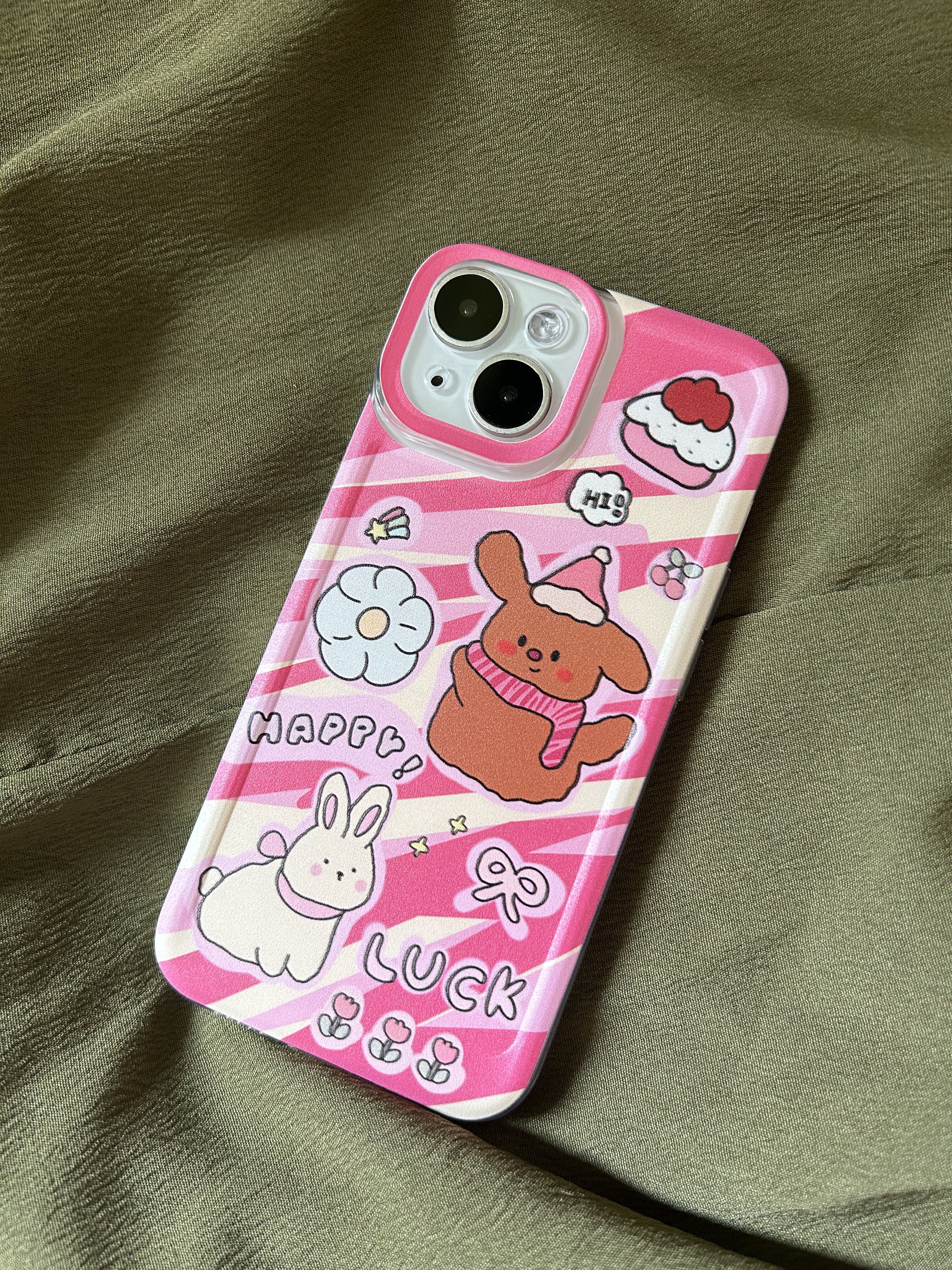 快乐小修狗适用iphone15promax手机壳苹果13/14/12/11保护套xr华为p70