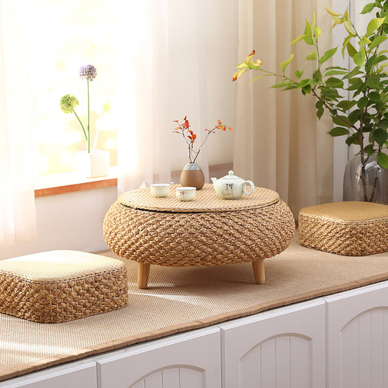 Japanese -style rattan wrapped window table tatami coffee mini storage small table 炕 table balcony tea table computer round desk
Japanese -style rattan wrapped window table tatami coffee mini storage small table 炕 table balcony tea table computer round desk