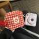 Hello Katie Polaroid 카메라 보관소 미니12 Fuji Protector Case 소형 휴대용 및 귀여운 Hello Katie Polaroid 카메라 보관소 미니12 Fuji Protector Case 소형 휴대용 및 귀여운