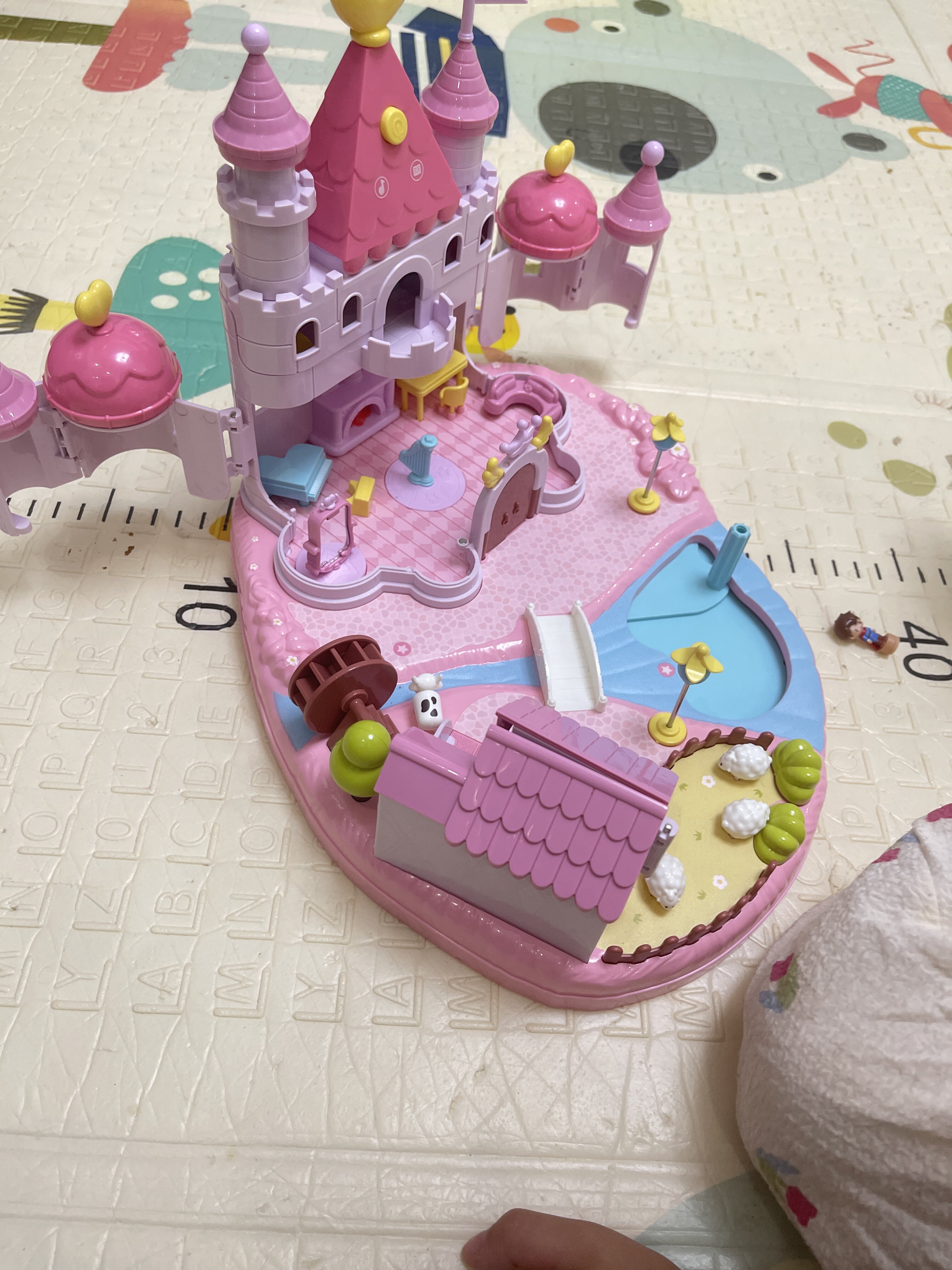 儿童玩具女孩子爱莎公主城堡过家家女童的生日礼物4小5益智3到6岁