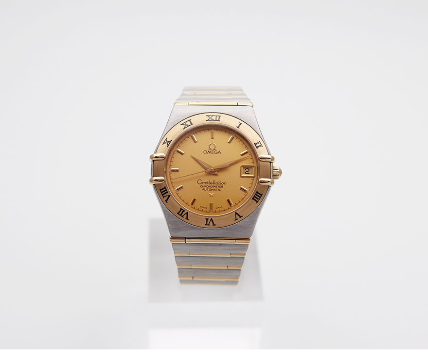 公价36800优选欧米茄男表星座自动机械手表男士18k金