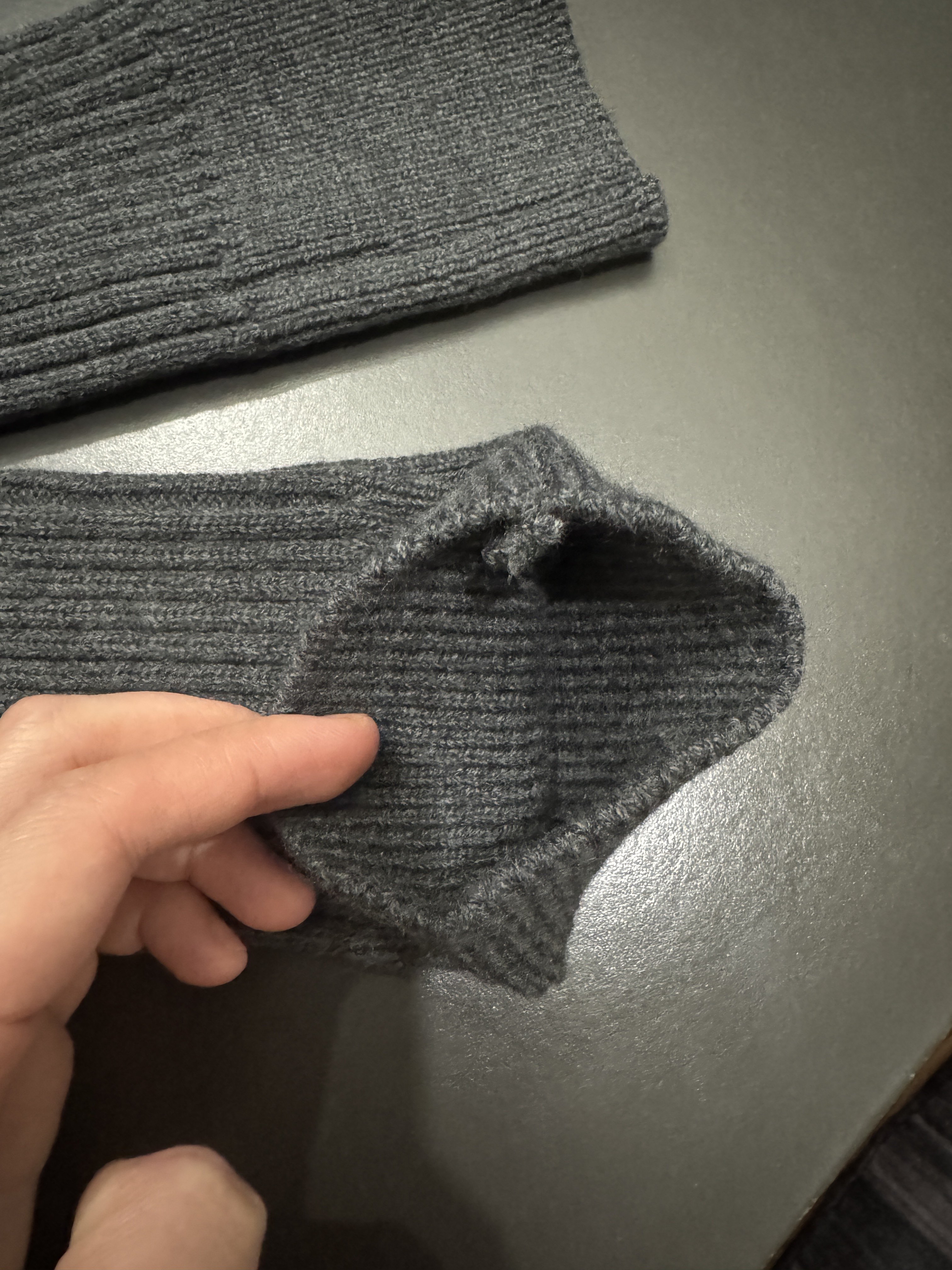 腿套真的好穿又好搭!秋冬y2k针织竖条纹堆堆小腿袜套~~