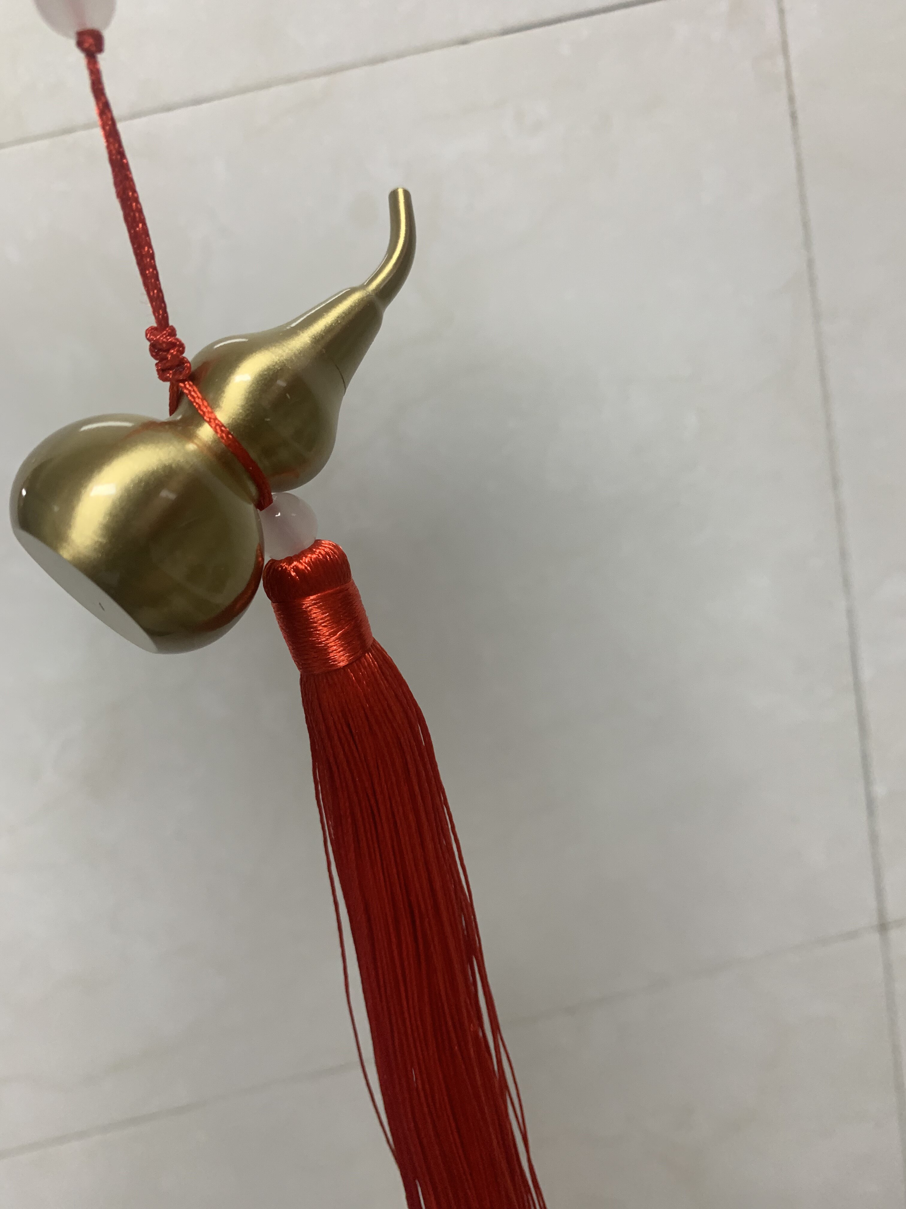 灵机生活馆黄铜葫芦挂件大门五黄二黑吉祥物开口福禄客厅玄关挂饰