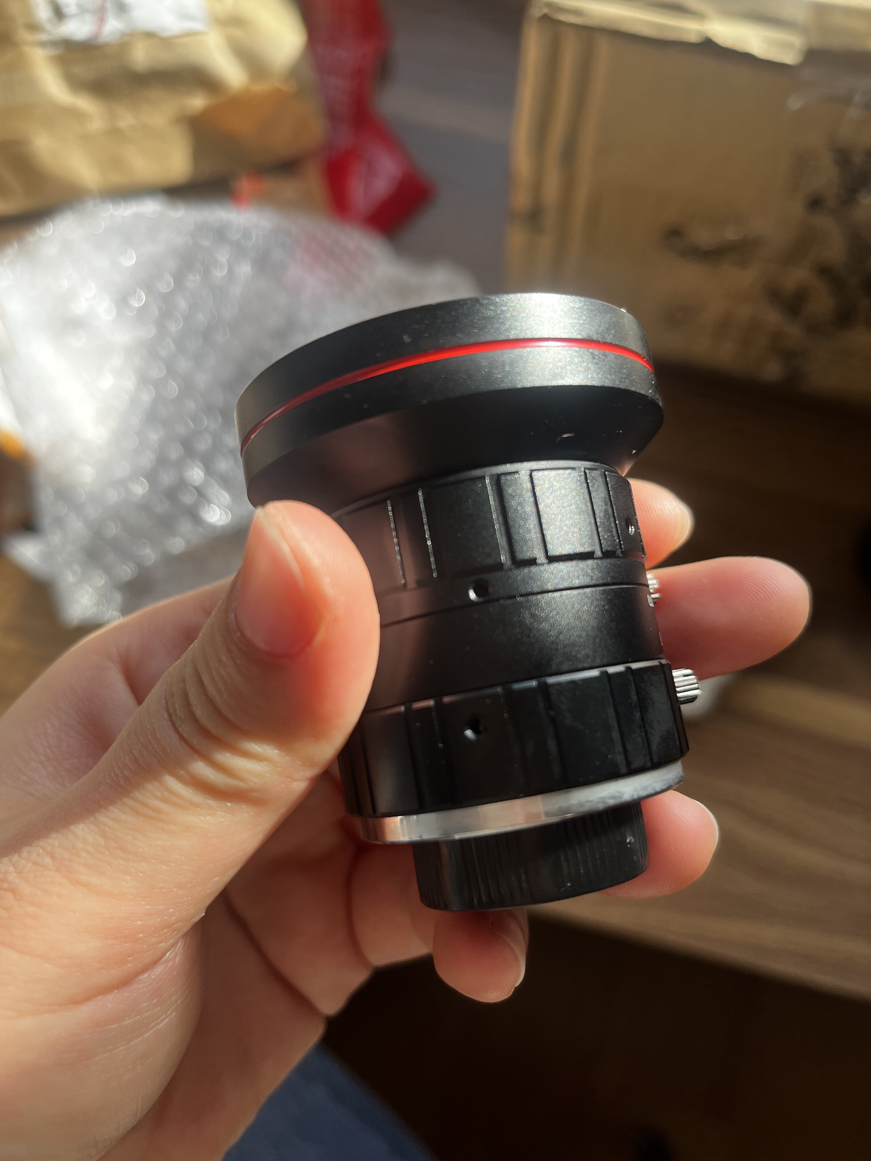 fa工业镜头变焦定焦可选1英寸2/3"1/2"高清机器视觉低畸变c口镜头