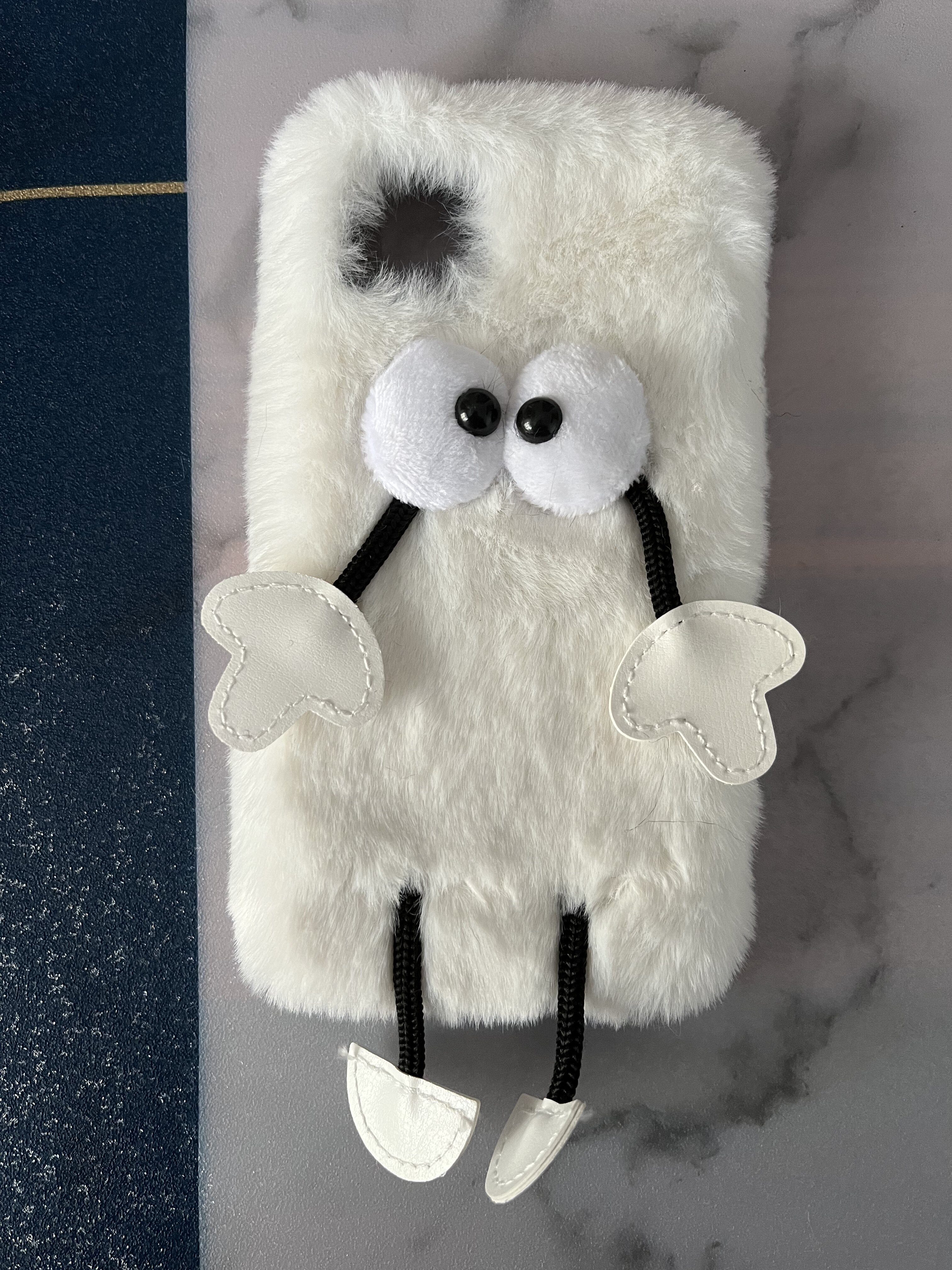 适用于一加11毛绒绒手机壳9pro情侣10立体煤球8毛茸茸9rt防冻7秋冬季6