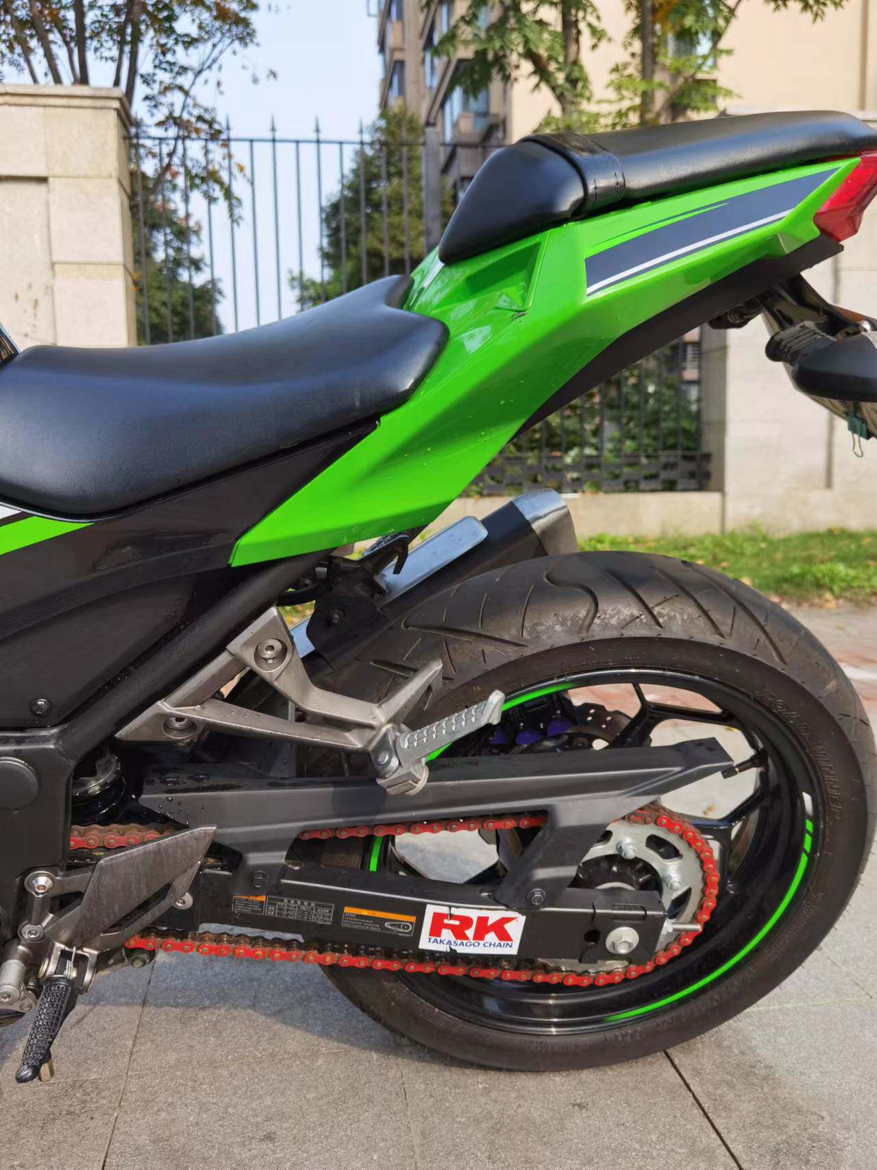 资产处置:17年(进口)川崎小忍者250 摩托车 可过户 - 资产处置 - 阿里