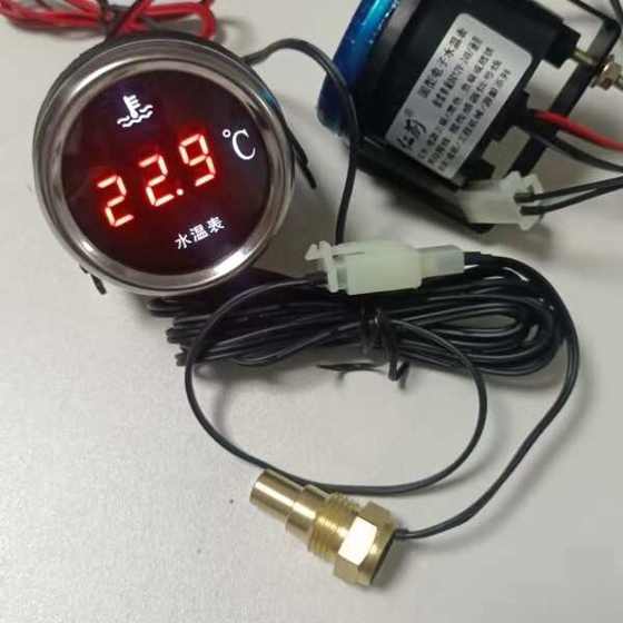 RENQIAN 12V/24V 범용 원형 농업 기계 및 자동차 지능형 고정밀 전자 수온 전압 통합 조합 테이블 RENQIAN 12V/24V 범용 원형 농업 기계 및 자동차 지능형 고정밀 전자 수온 전압 통합 조합 테이블