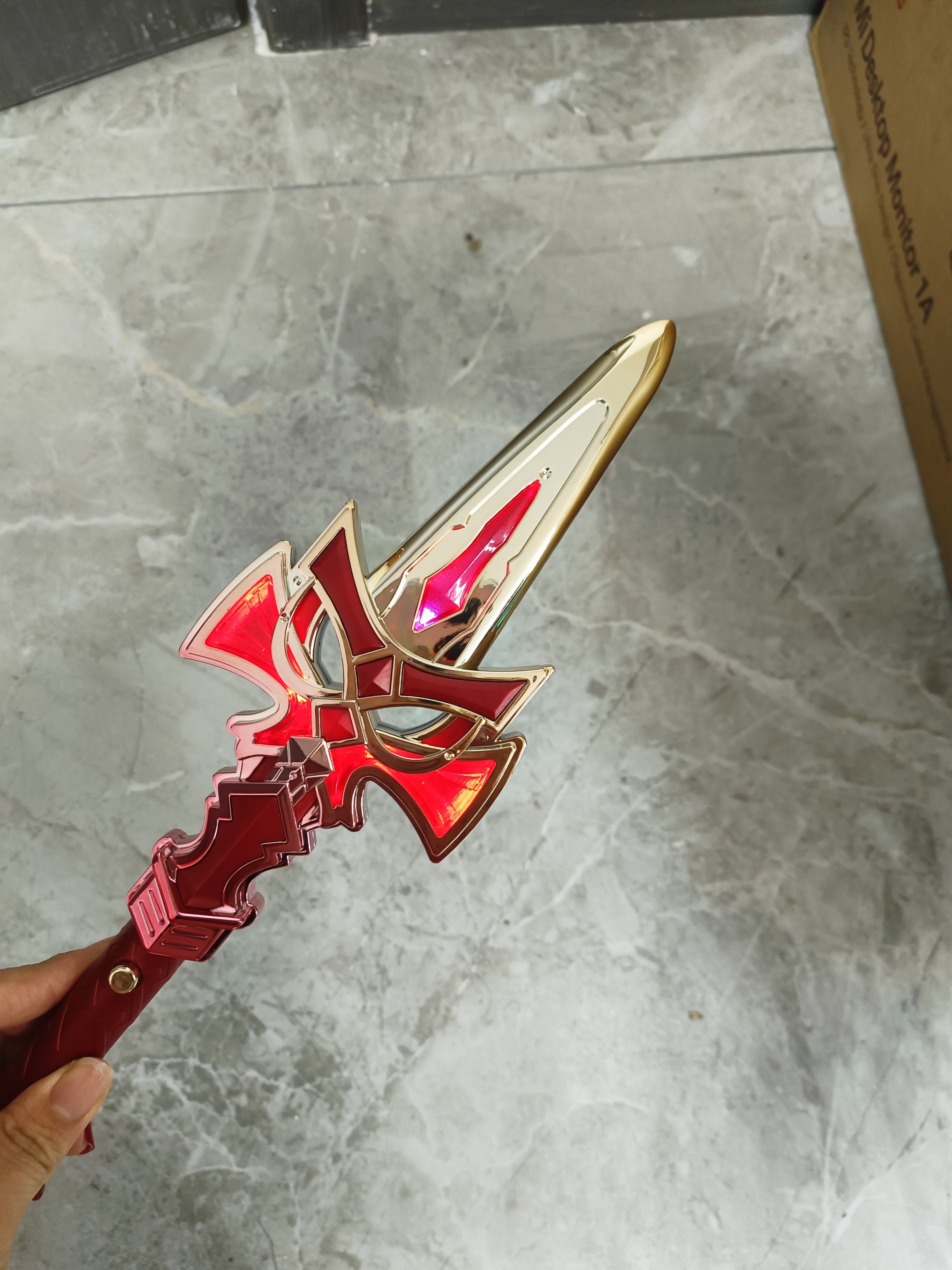 儿童玩具发光魅影剑武器电动发光塑料刀七彩声光男孩夜市摆摊玩具