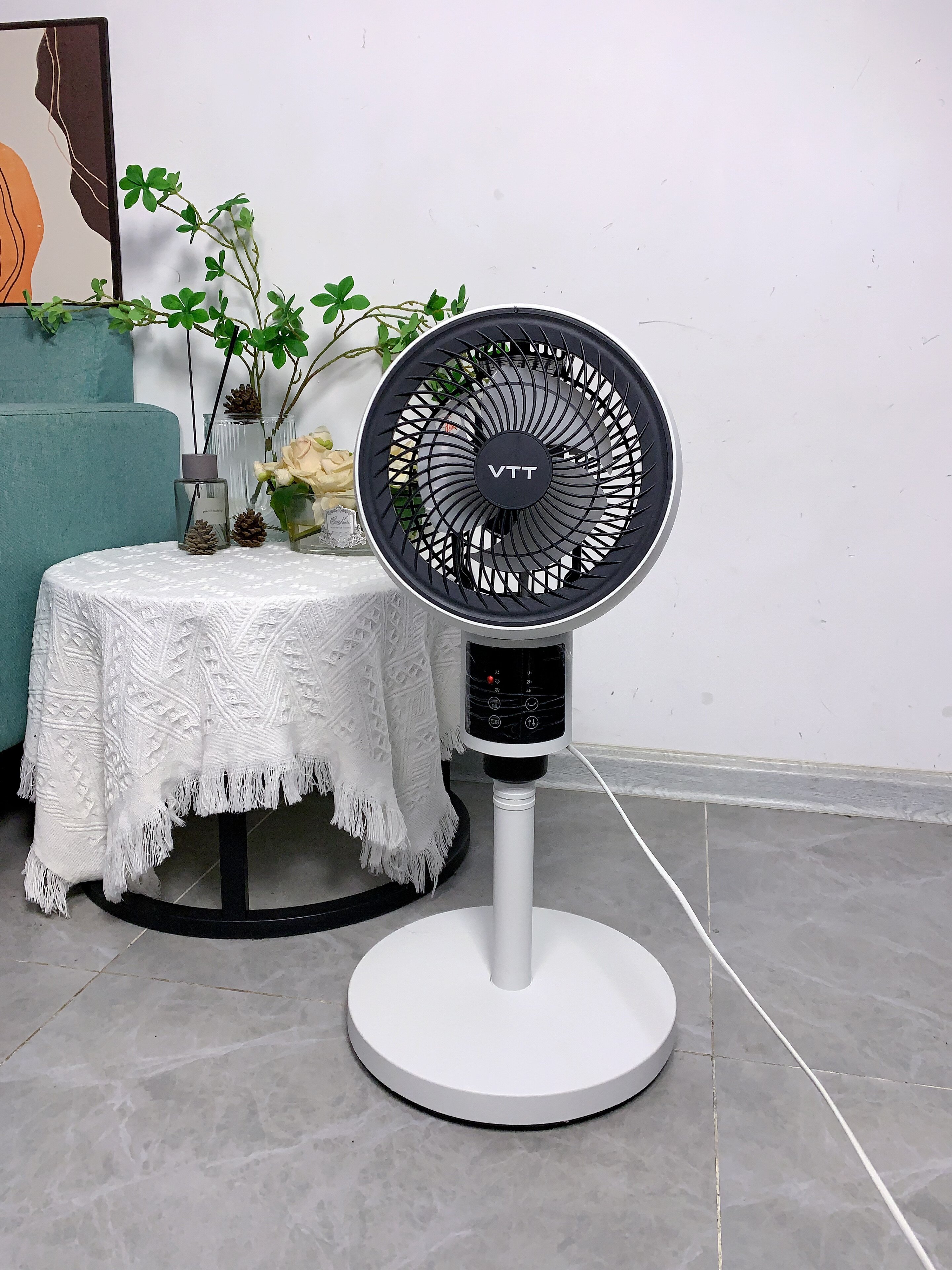 空气循环扇制冷电风扇家用宿舍落地扇立式涡轮台式电扇新款q2971