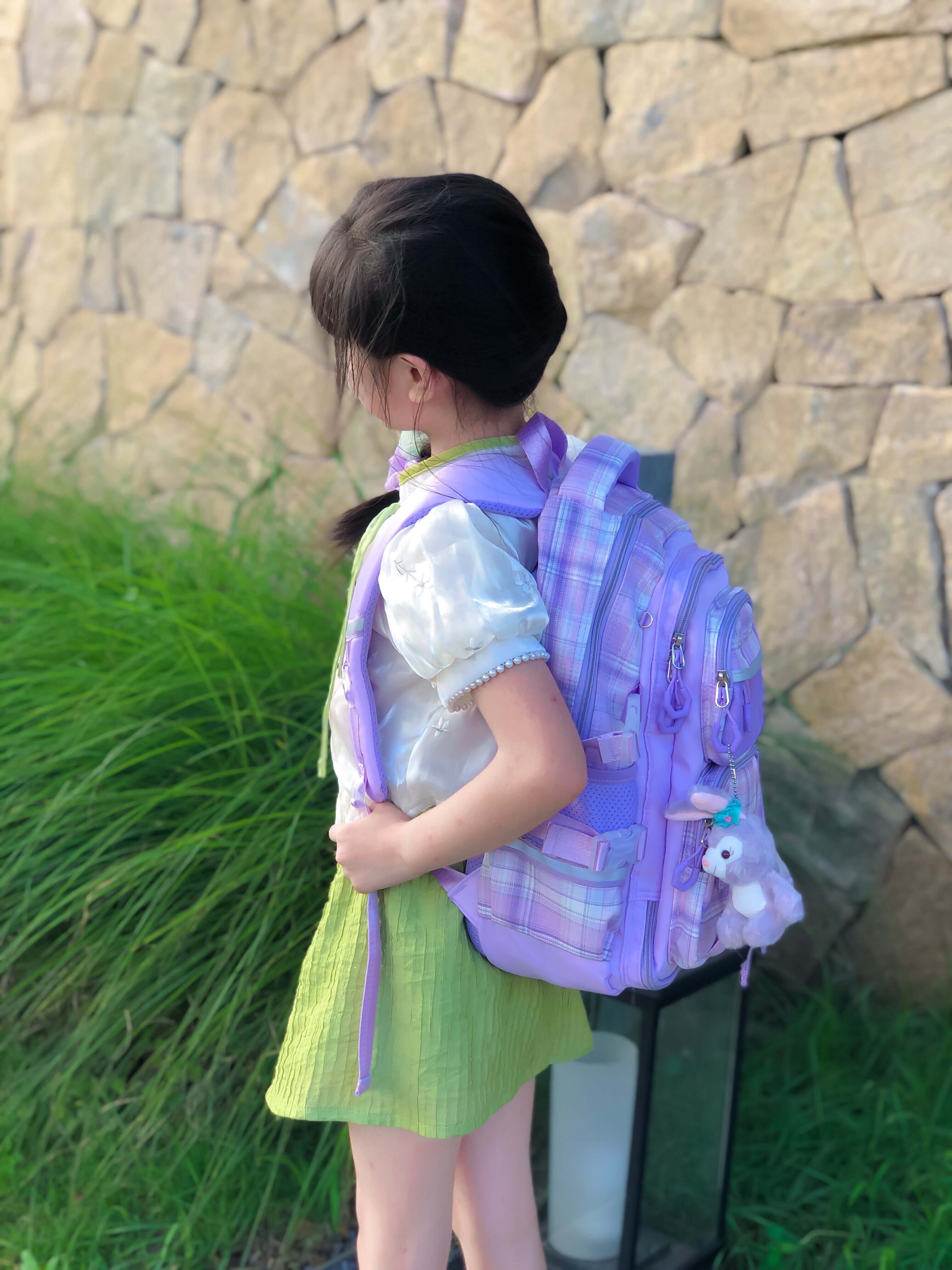 星黛露书包女生小学生一二三到六年级女孩轻便儿童减负护脊高颜值
