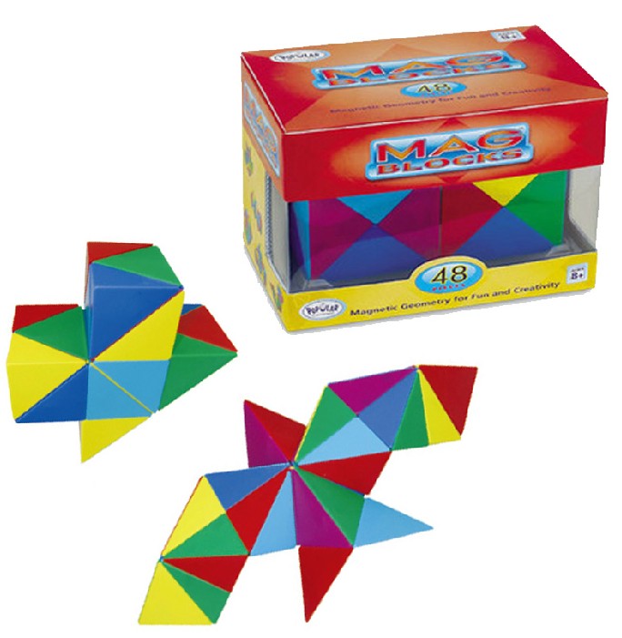 magnetic triangle blocks