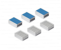 3M-8810 ultra-strong thermally conductive aluminum small rectangular radiating fin passive cooling fin (20 * 13 * 7mm)
