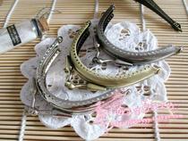 Special ~ 8 5CM SEMICIRCLE MOUTH GOLD MANUAL DIY ORAL GOLD MATERIAL BAG ACCESSORIES HERRINGBONE HEAD 3 COLOR CONSTANT HOLE