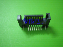 SATA interface socket Hard disk interface 7P male seat 90 degree single row curved pin seat