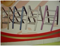 Taiwan Baofu exports Japan aluminum alloy household ladder folding ladder herringbone ladder 3-step foot platform holder