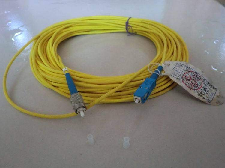 专柜折扣fc-sc单模光纤跳线 20米电脑宽带光纤连接线 路由器 尾纤