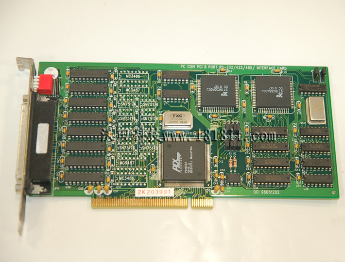 pci8 portrs-232 / 422 / 485 / interf card card card